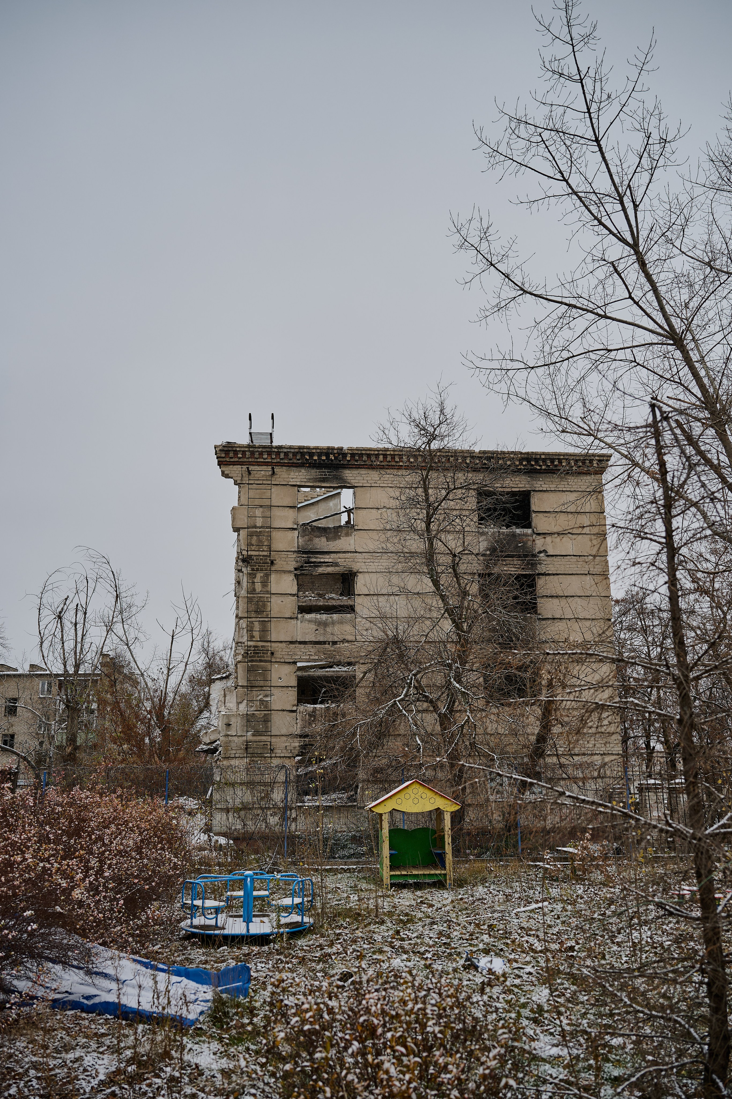 Северодонецк (Луганская область). Декабрь 2024. Фотограф Роман Адлер