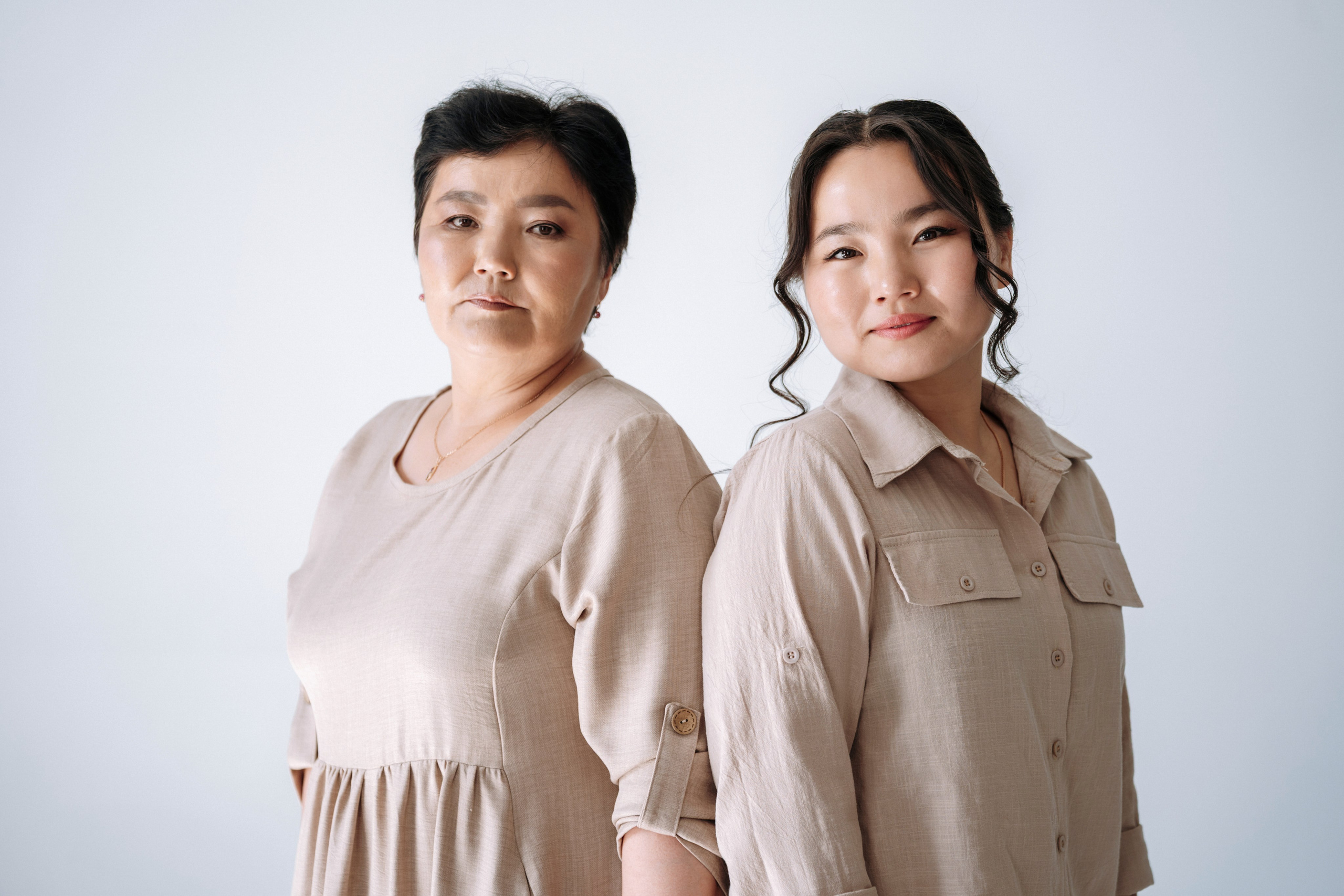 Валентина и Люда Галсановы. Фотограф Улан-Удэ