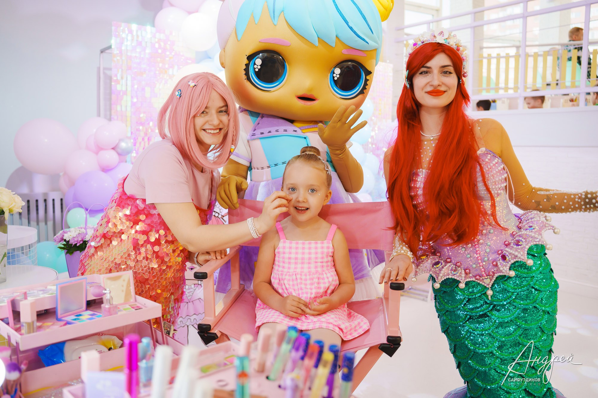 Профессиональная фотосъёмка на День рождения в Ростове — студийная и репортажная. Свадебный и семейный фотограф в Ростове-на-Дону. Андрей Сайфутдинов