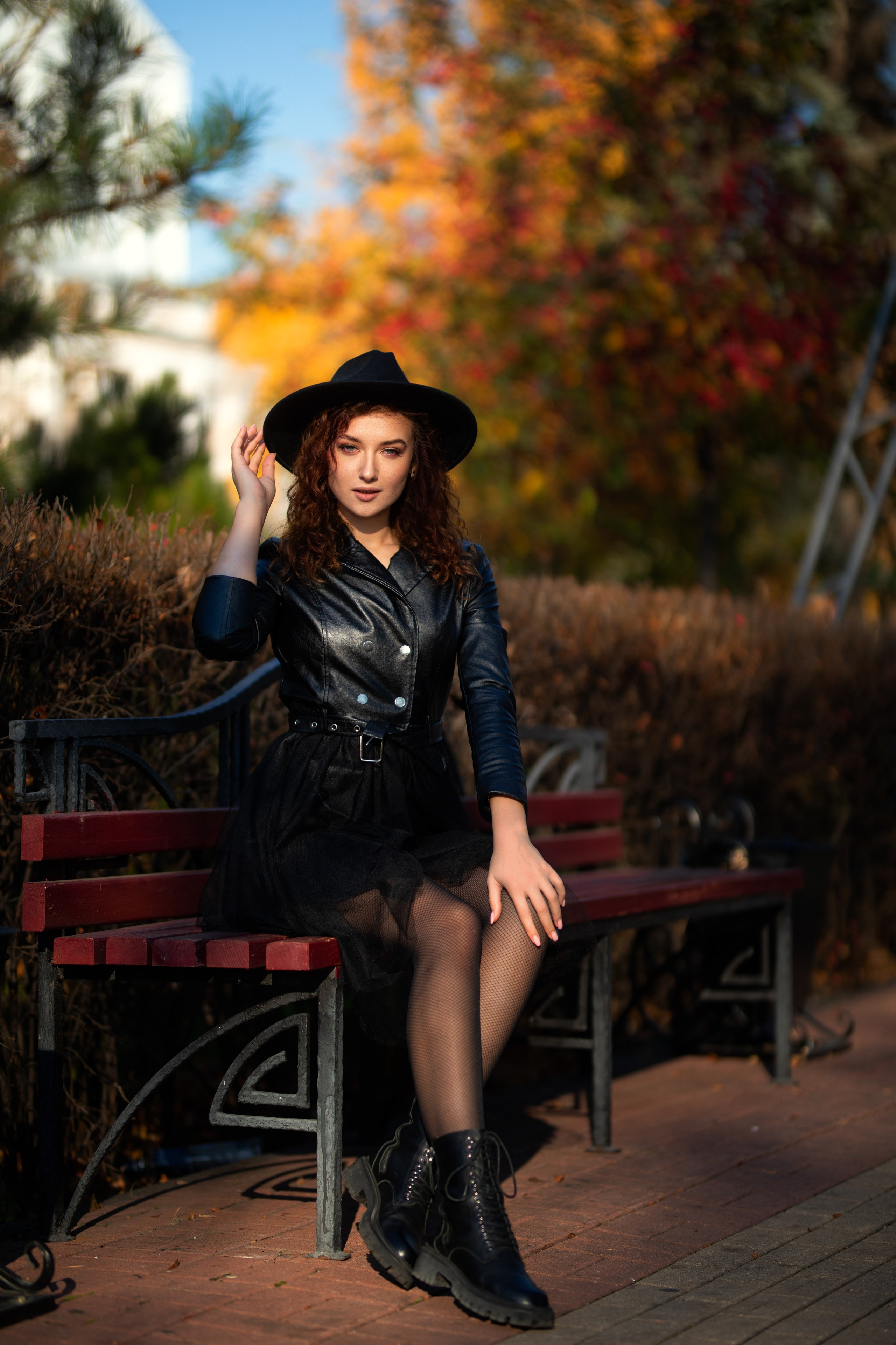 Осенняя фотосъемка в парке с Анастасией в формате для «себя»