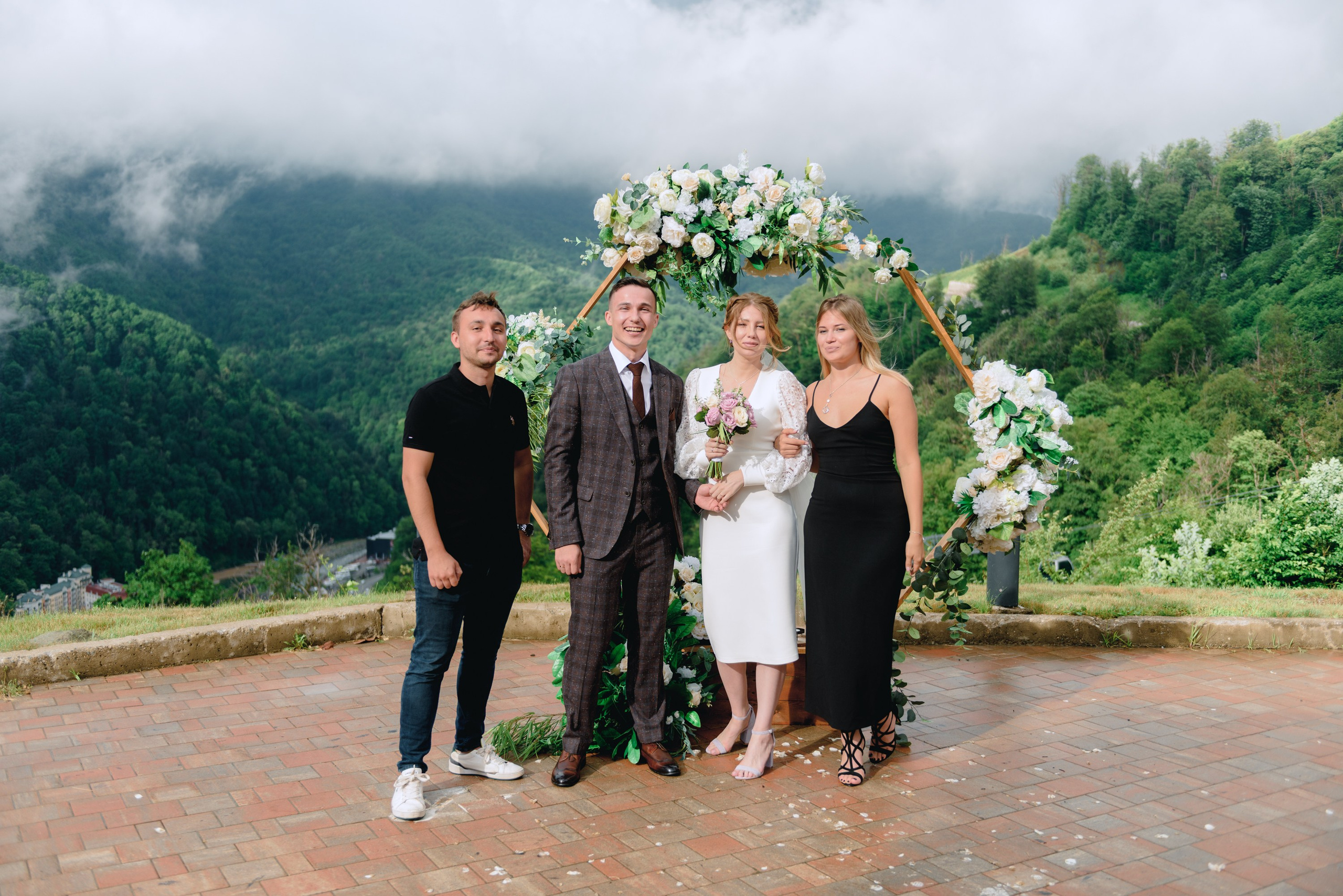 Wedding in Kazbegi Georgia