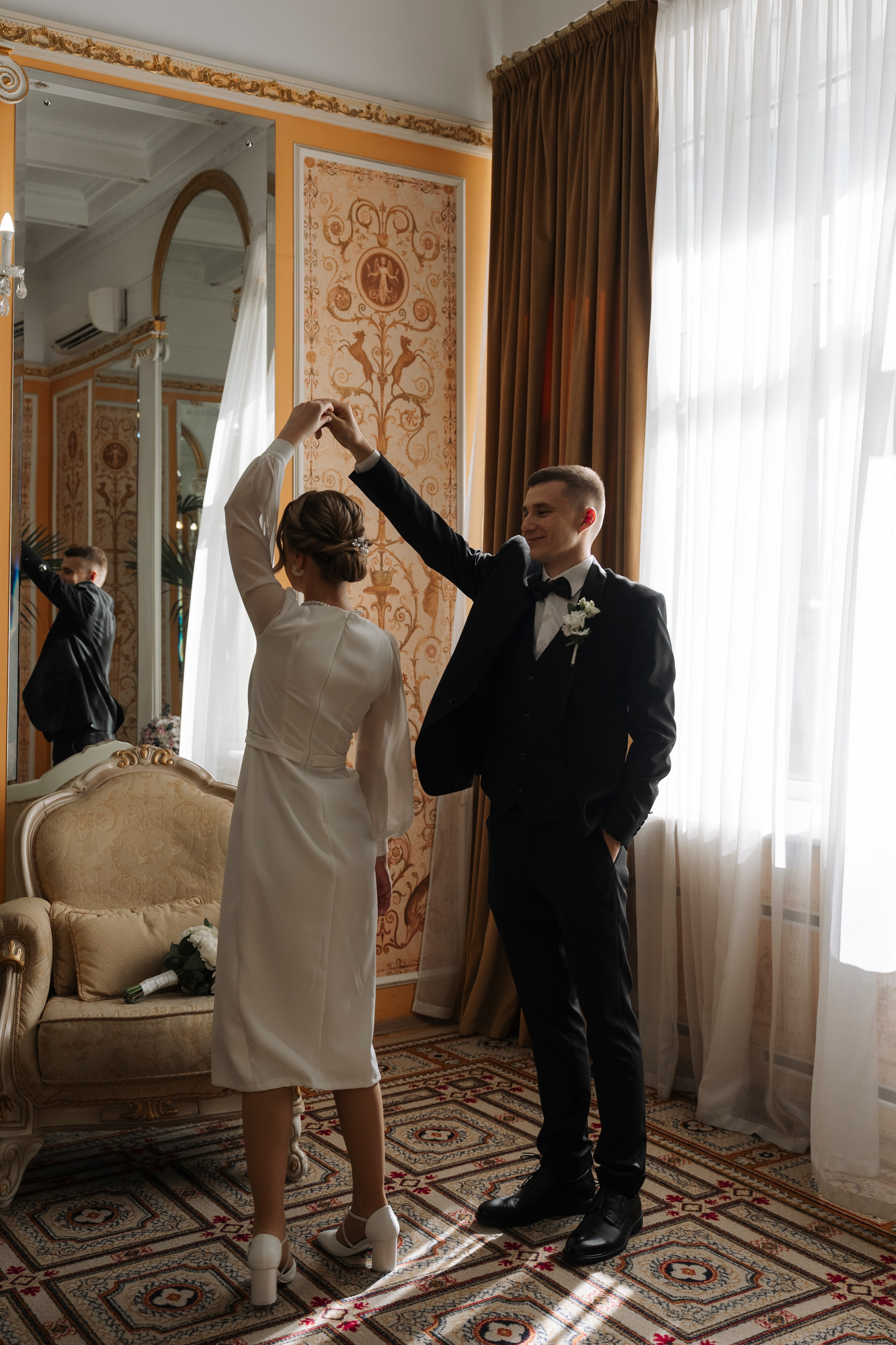 Алина и Александр. Свадебный фотограф в Москве Анна Полушина