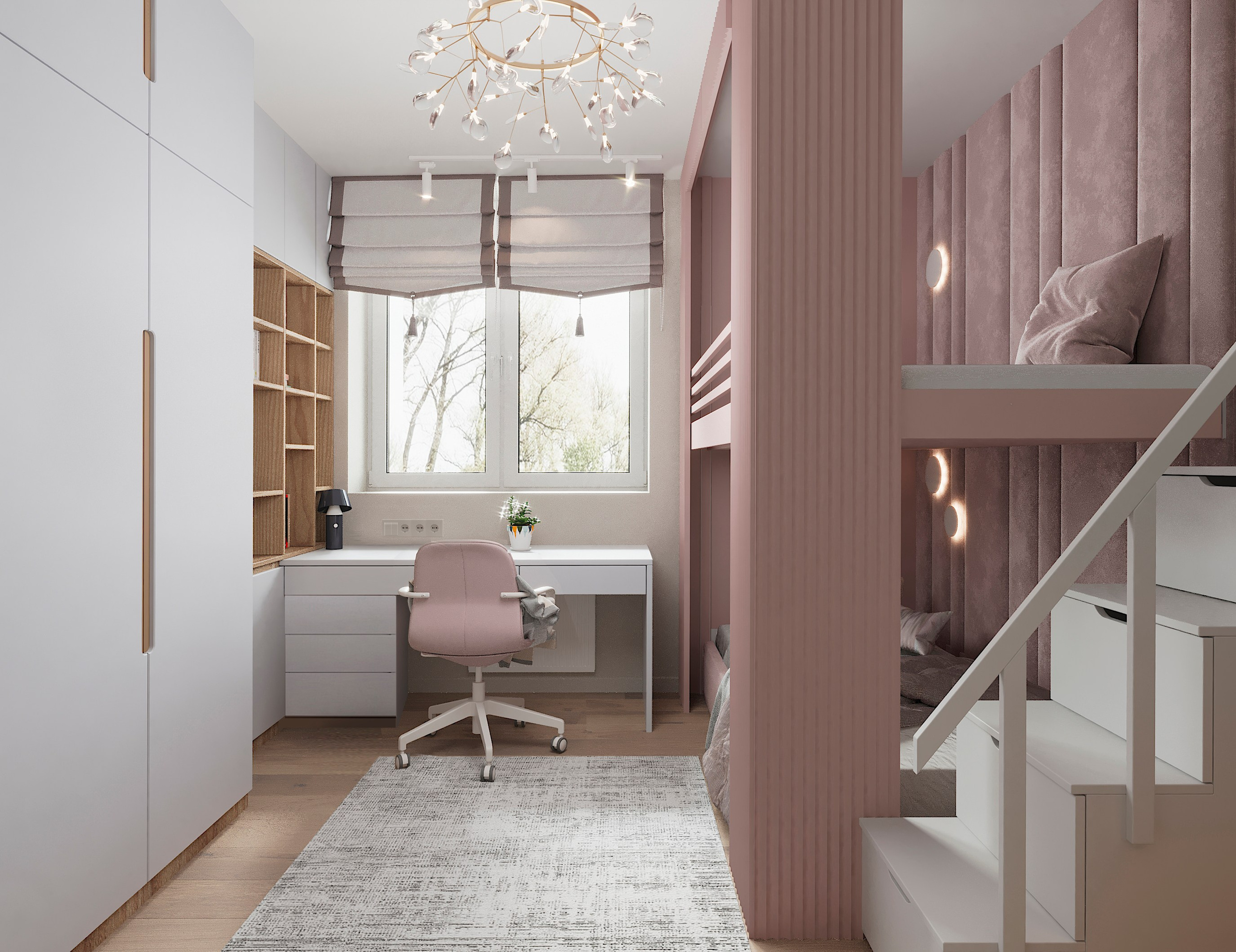 Современный интерьер с акцентами. Lina architector | Дизайн интерьера