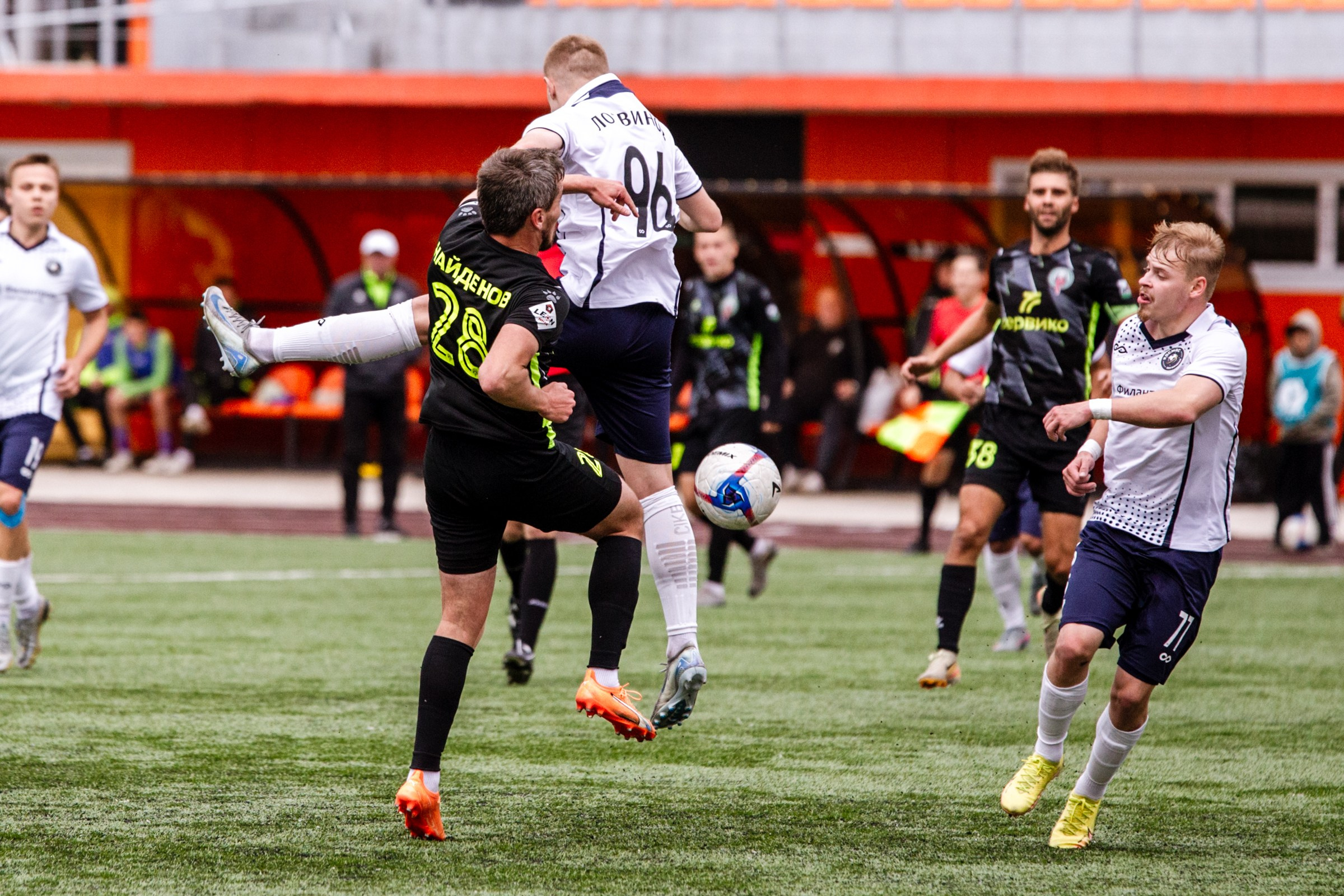 Первенство России по футболу LEON-Вторая лига Б | ФК Иркутск — Космос (Долгопрудный) | 14.09.25. Фотограф в Иркутске Евгения Айвазова