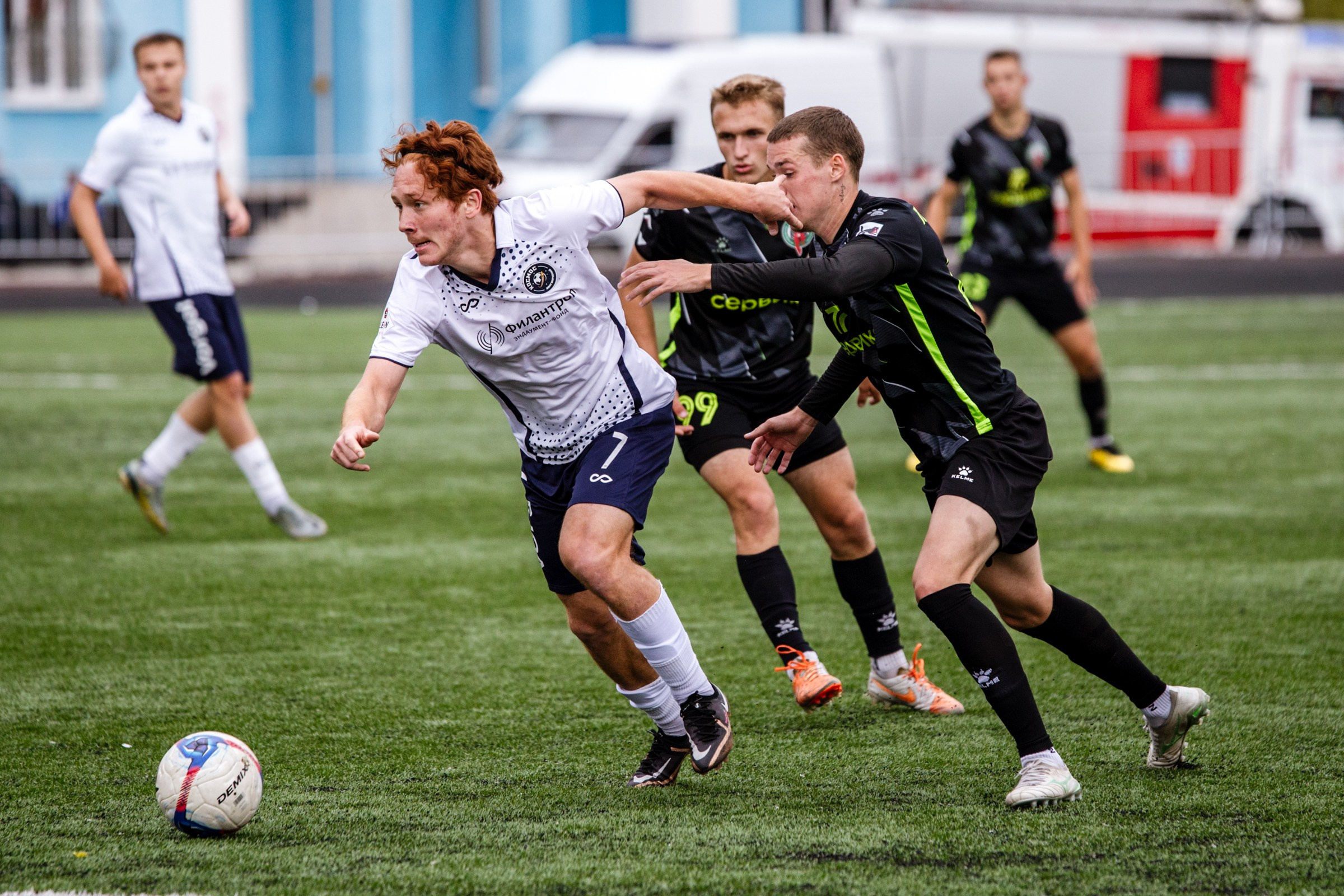 Первенство России по футболу LEON-Вторая лига Б | ФК Иркутск — Космос (Долгопрудный) | 14.09.25. Фотограф в Иркутске Евгения Айвазова