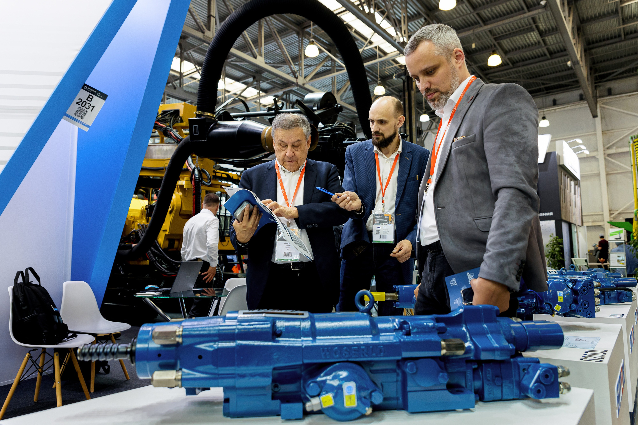 Выставка компании «Инстройтехком». Репортажный фотограф Семён Борисов | Москва