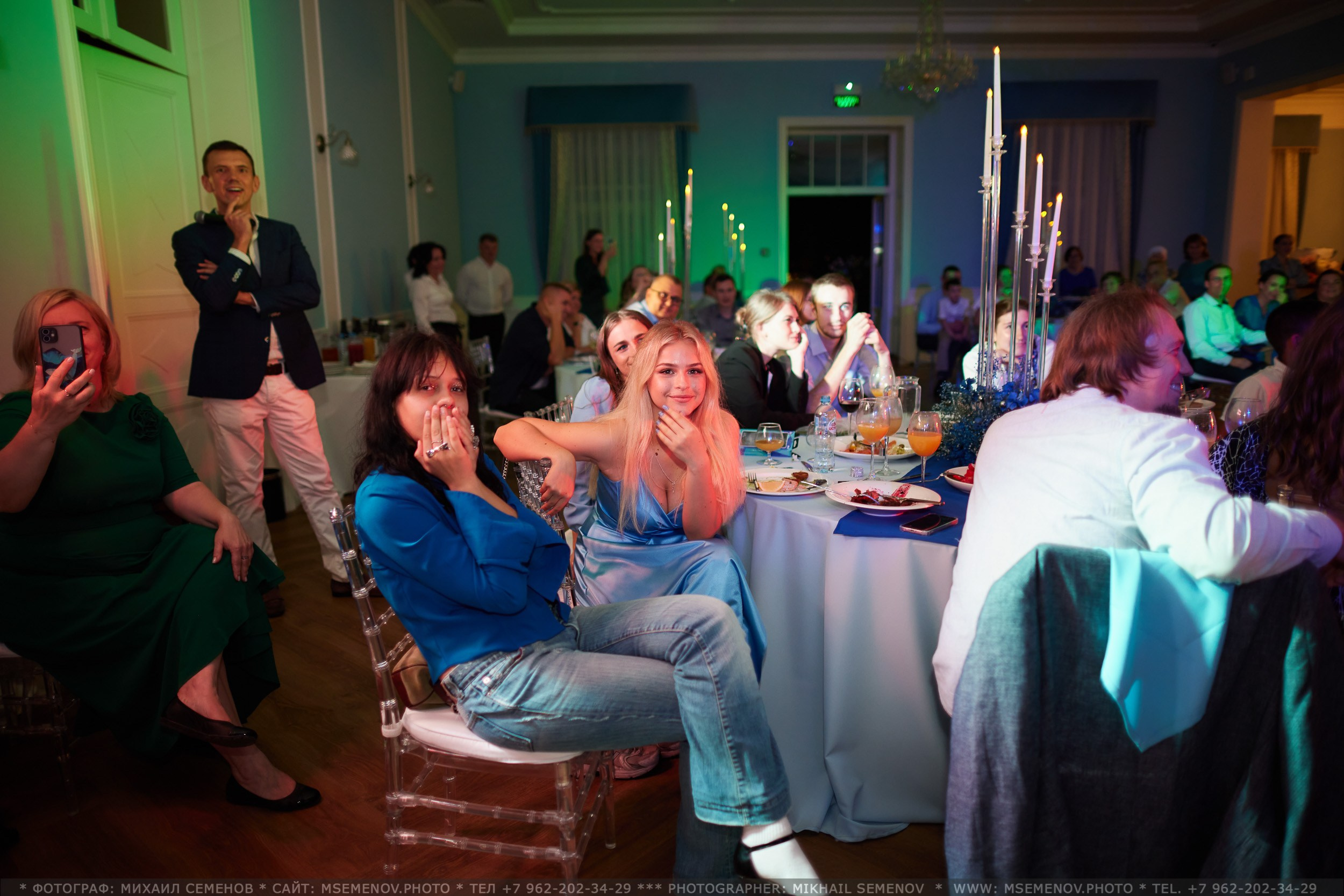 Юбилейная свадьба Григория и Дины!. Photographer for business Mikhail Semenov. Aqua photo studio, photo school