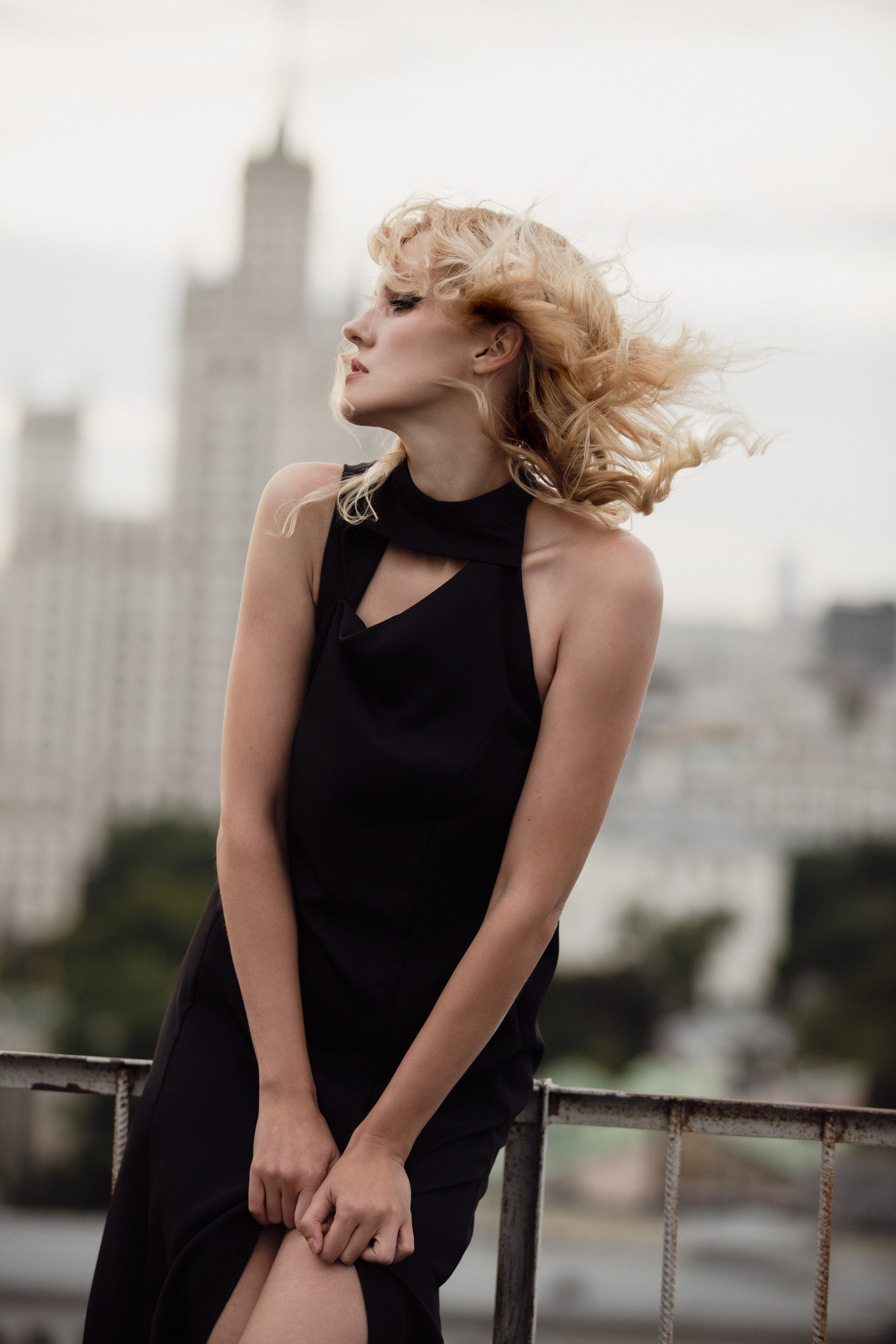 Света на крыше. Устинова Софья. Фотограф. Москва