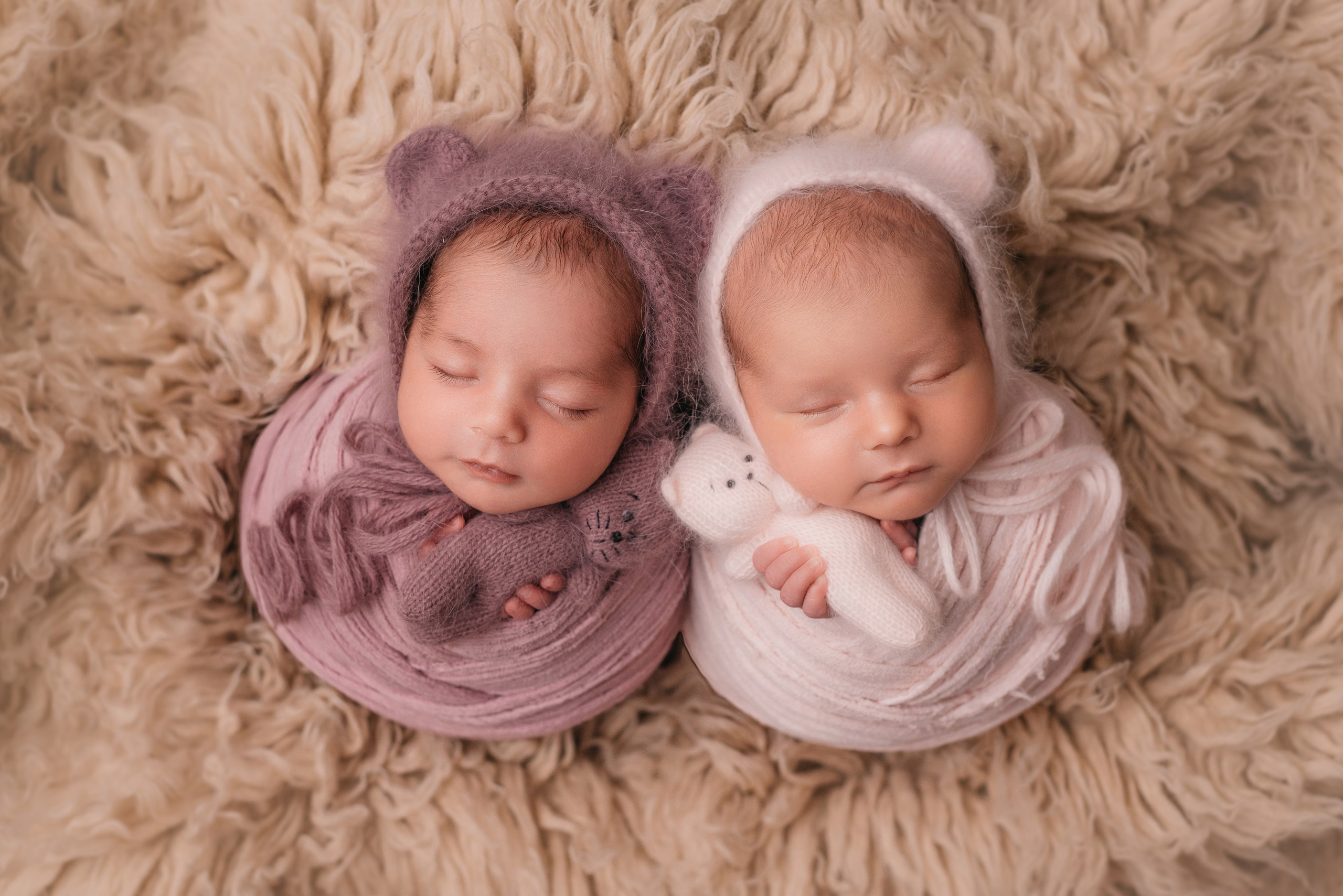 Маша и Соня. Фотограф новорожденных Белгород