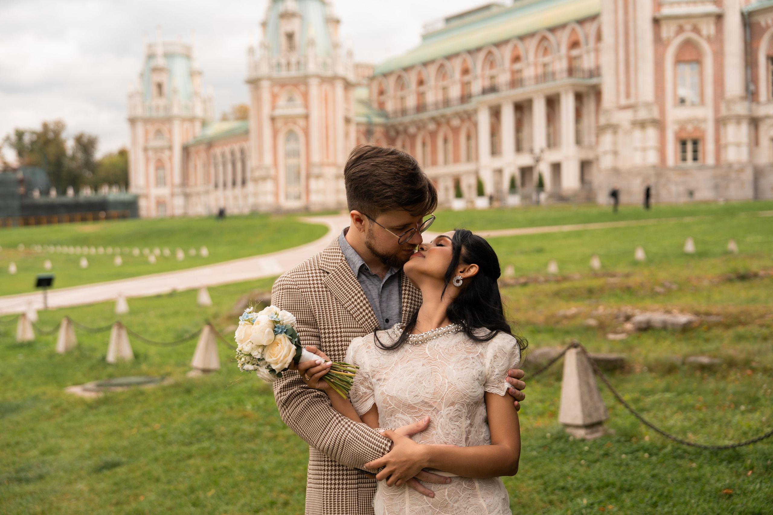 Максим и Харша, Царицыно. Свадебный фотограф в Москве Анна Полушина