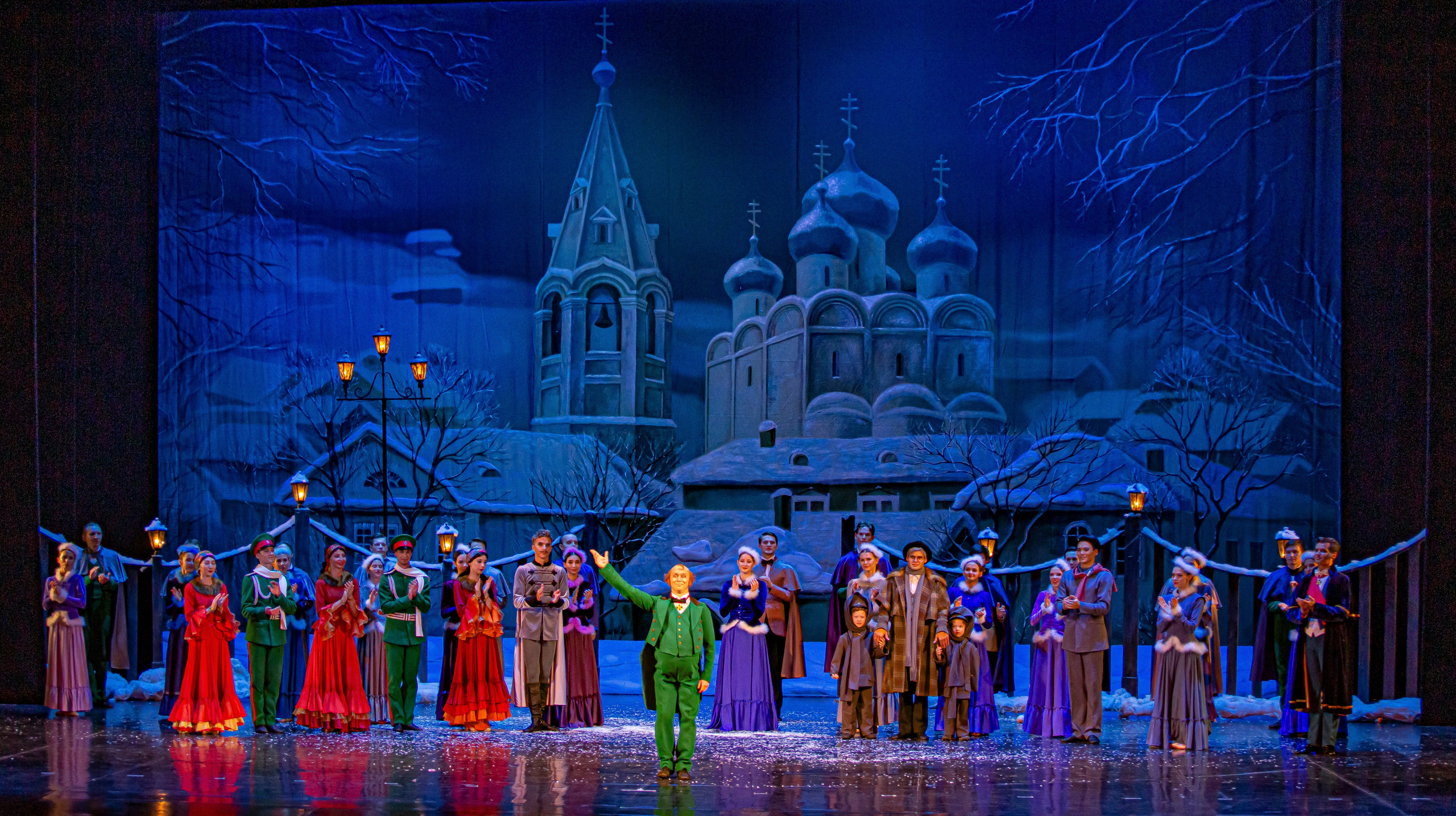 Анюта — спектакль — премьера на сцене Зимнего театра Марийского театра оперы и балета. Фотограф в Сочи Юрий Шептаев