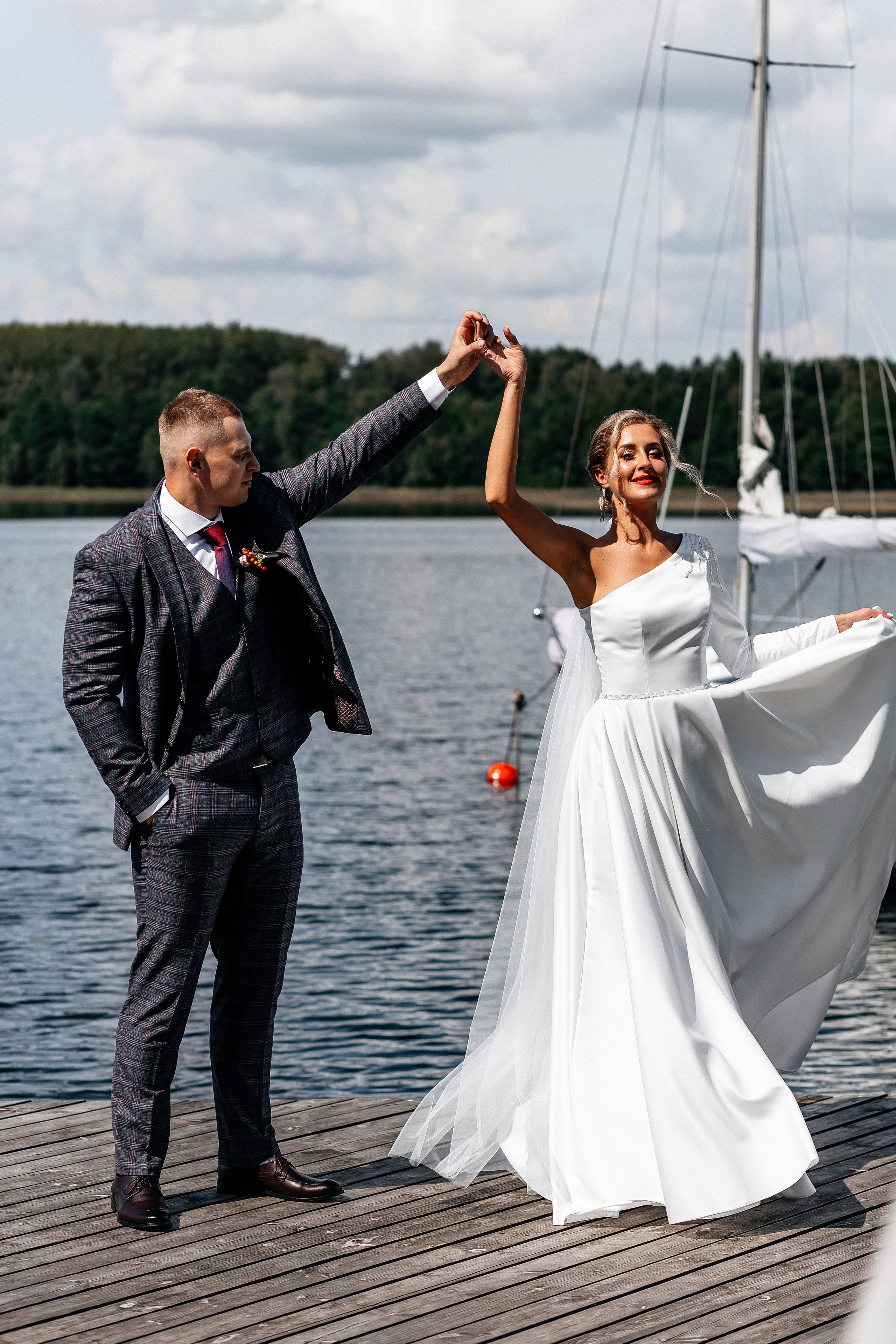 Анна и Олег. Свадебный фотограф Елена Ловцевич