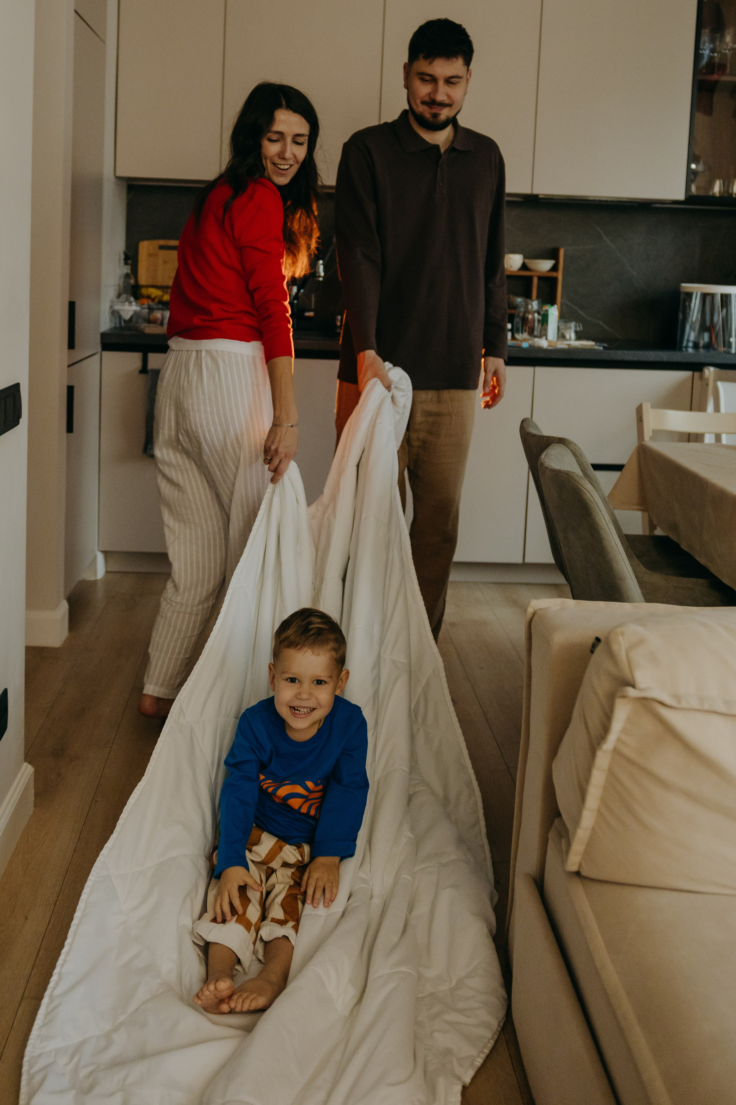 Олеся, Артем и Миша. Свадебный фотограф Москва Анастасия Храмова