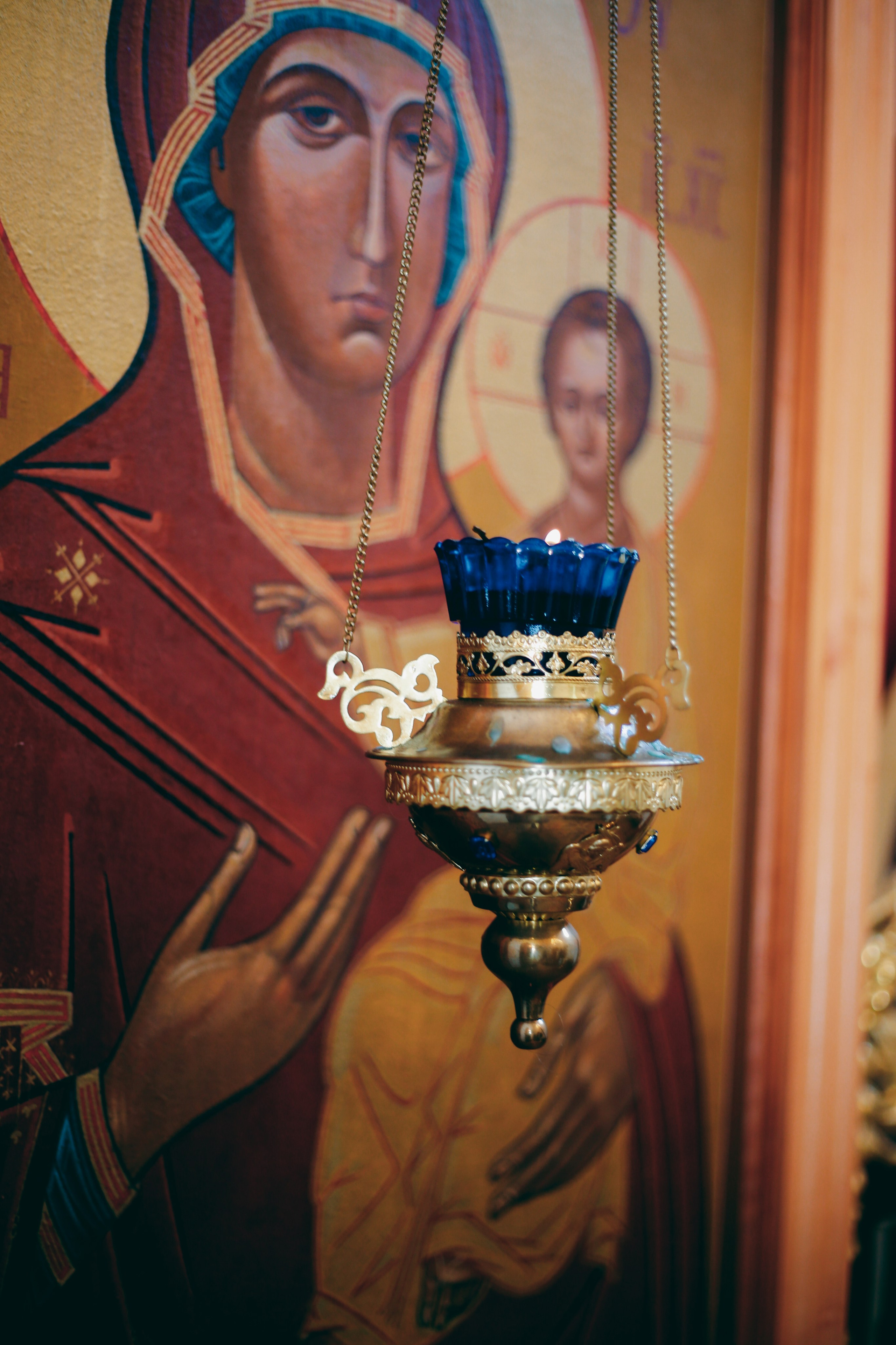 Крещение в Храме Святой Троицы Сходня. Фотограф Анастасия Залевская