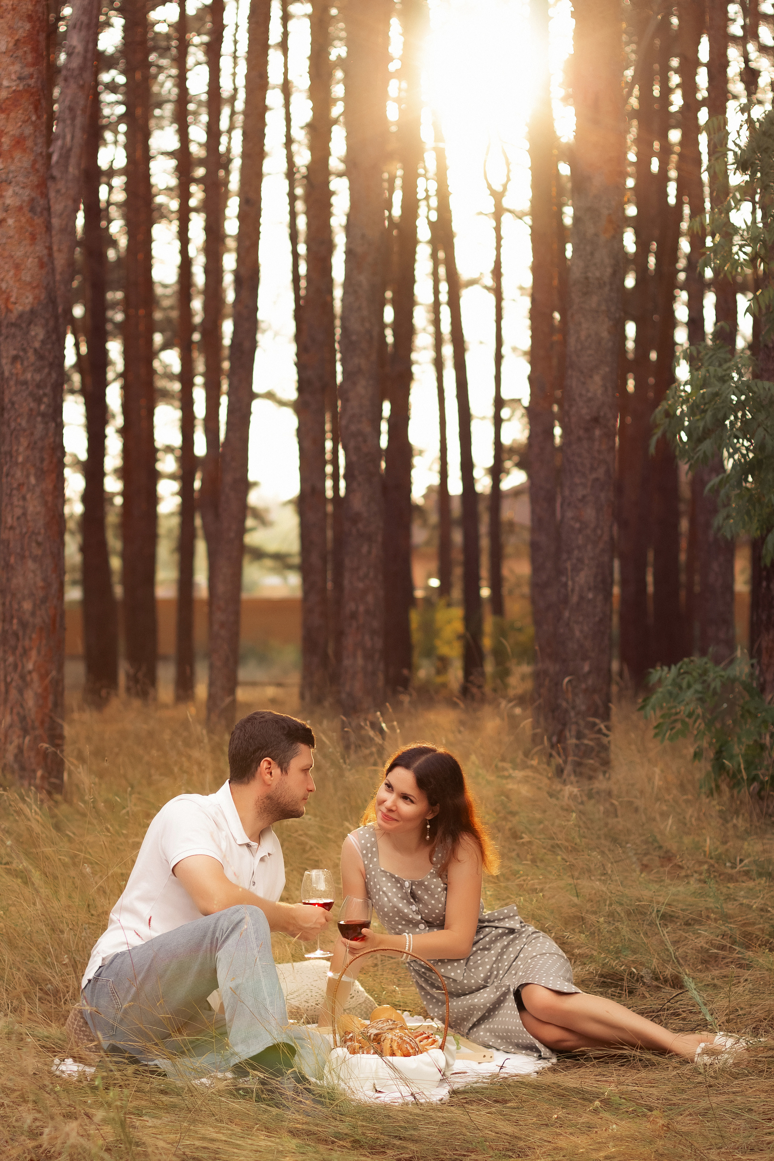 Пикник на закате. Семейная фотосессия в Саратове. Свадебный и семейный фотограф в Саратове Злата Терещук