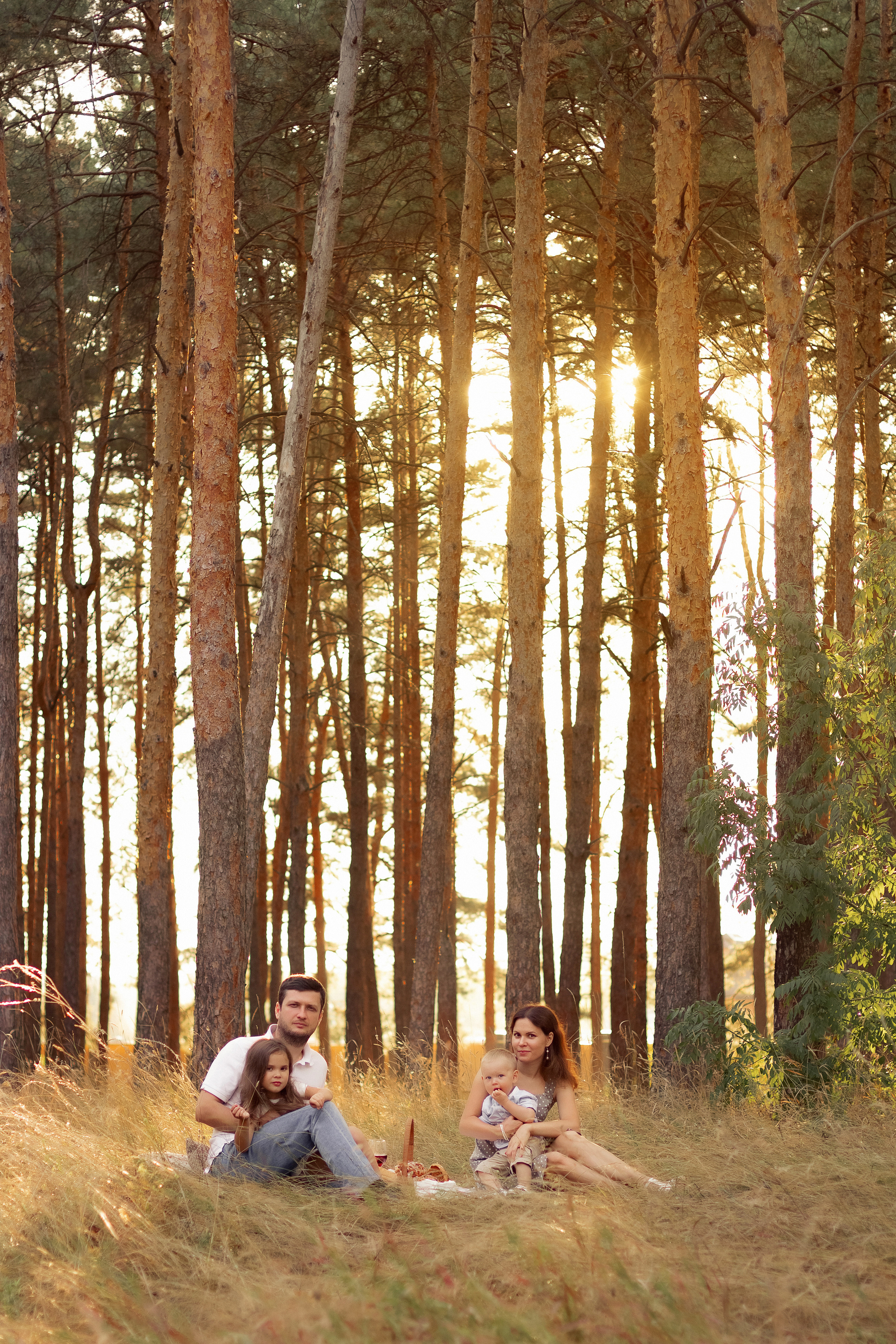 Пикник на закате. Семейная фотосессия в Саратове. Свадебный и семейный фотограф в Саратове Злата Терещук