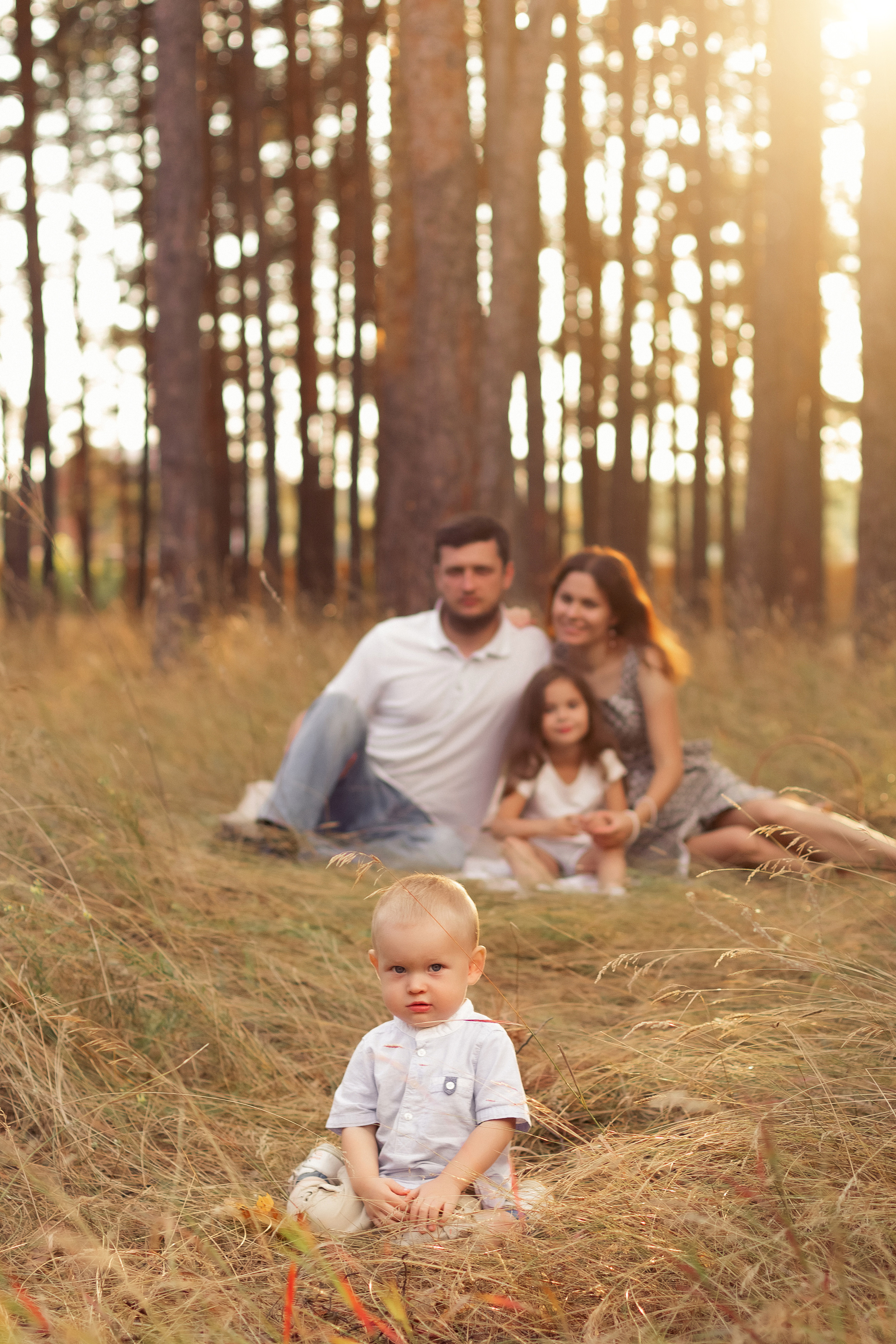 Пикник на закате. Семейная фотосессия в Саратове. Свадебный и семейный фотограф в Саратове Злата Терещук