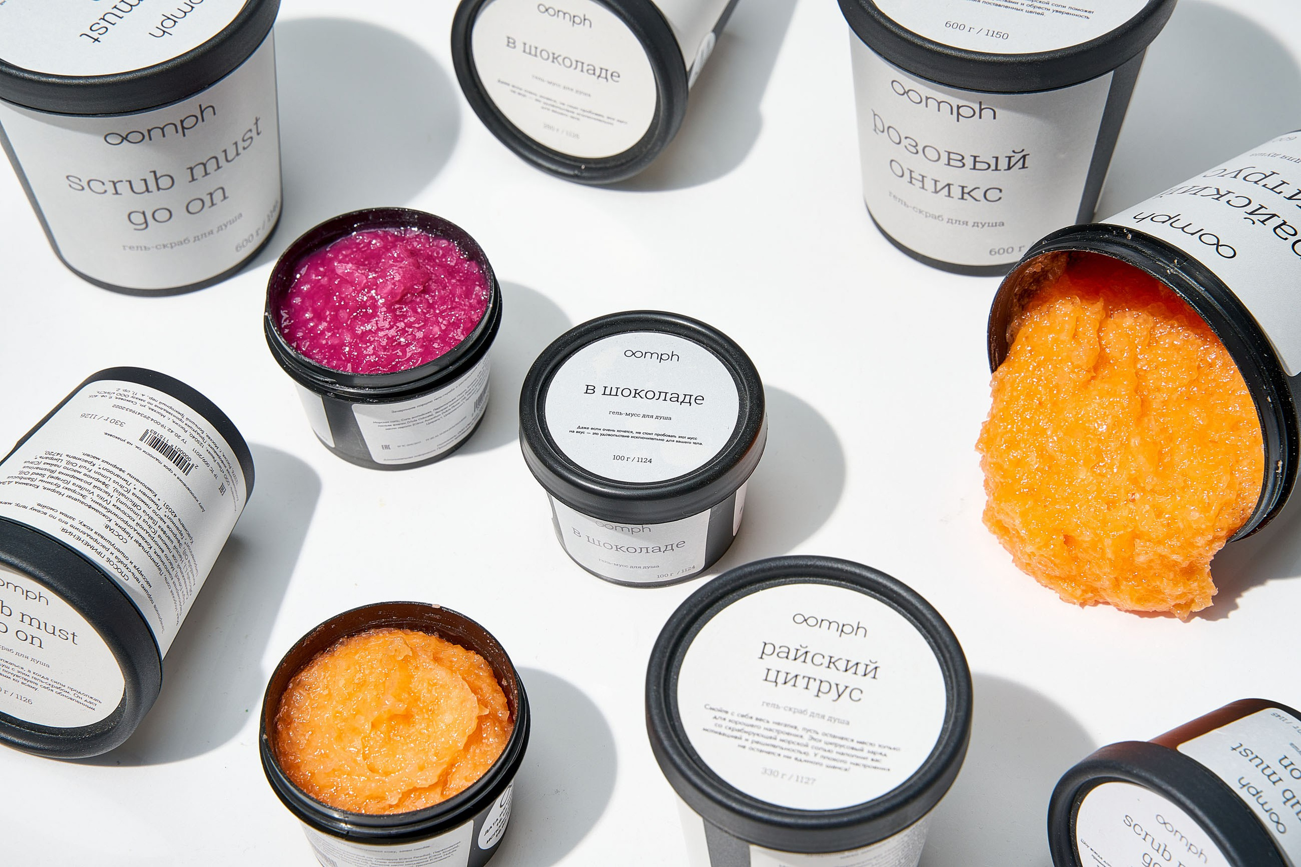 Предметная съемка для бренда OOMPH