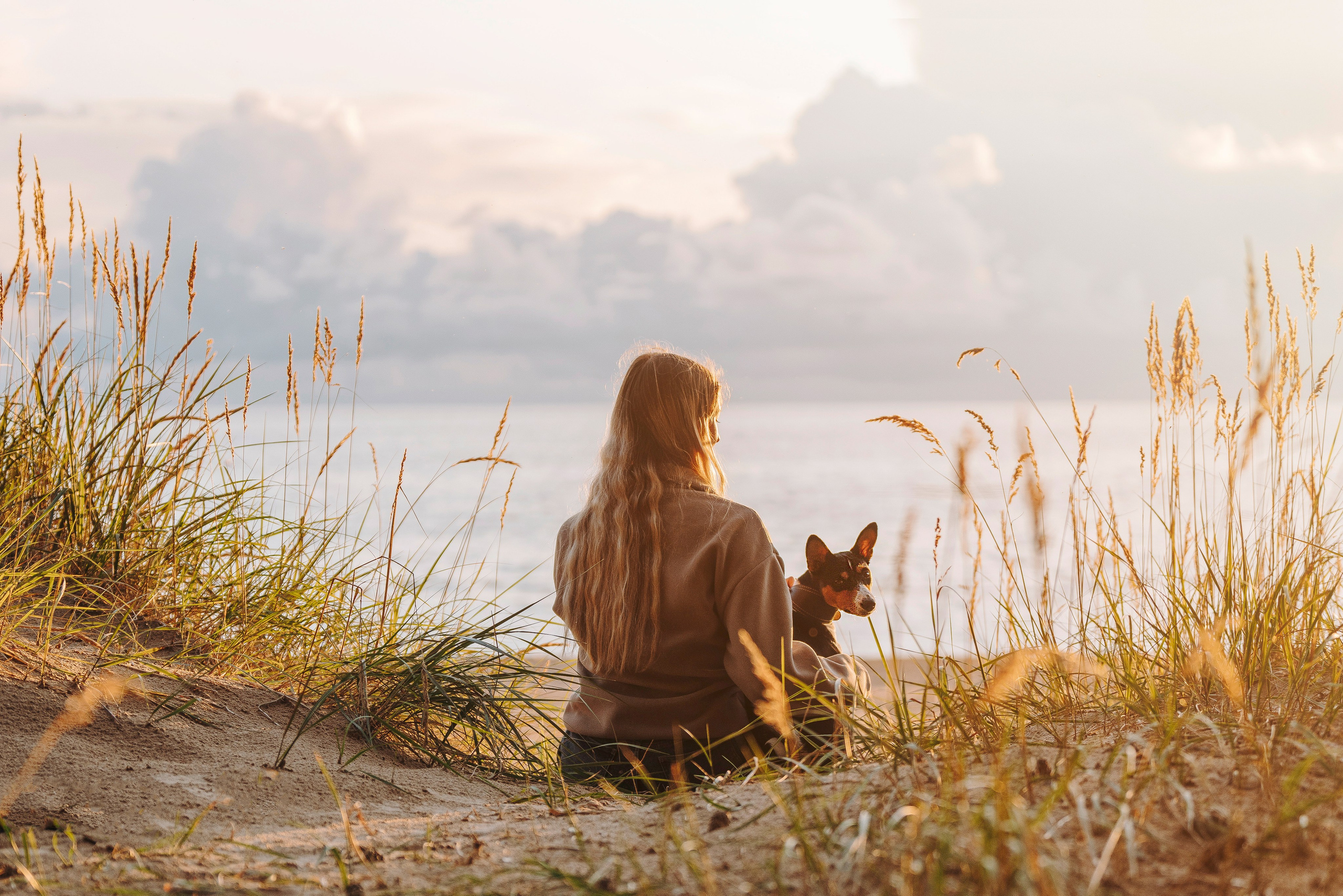 Екатерина и Дива. Фотограф анималист в Спб недорого Олеся Майорова