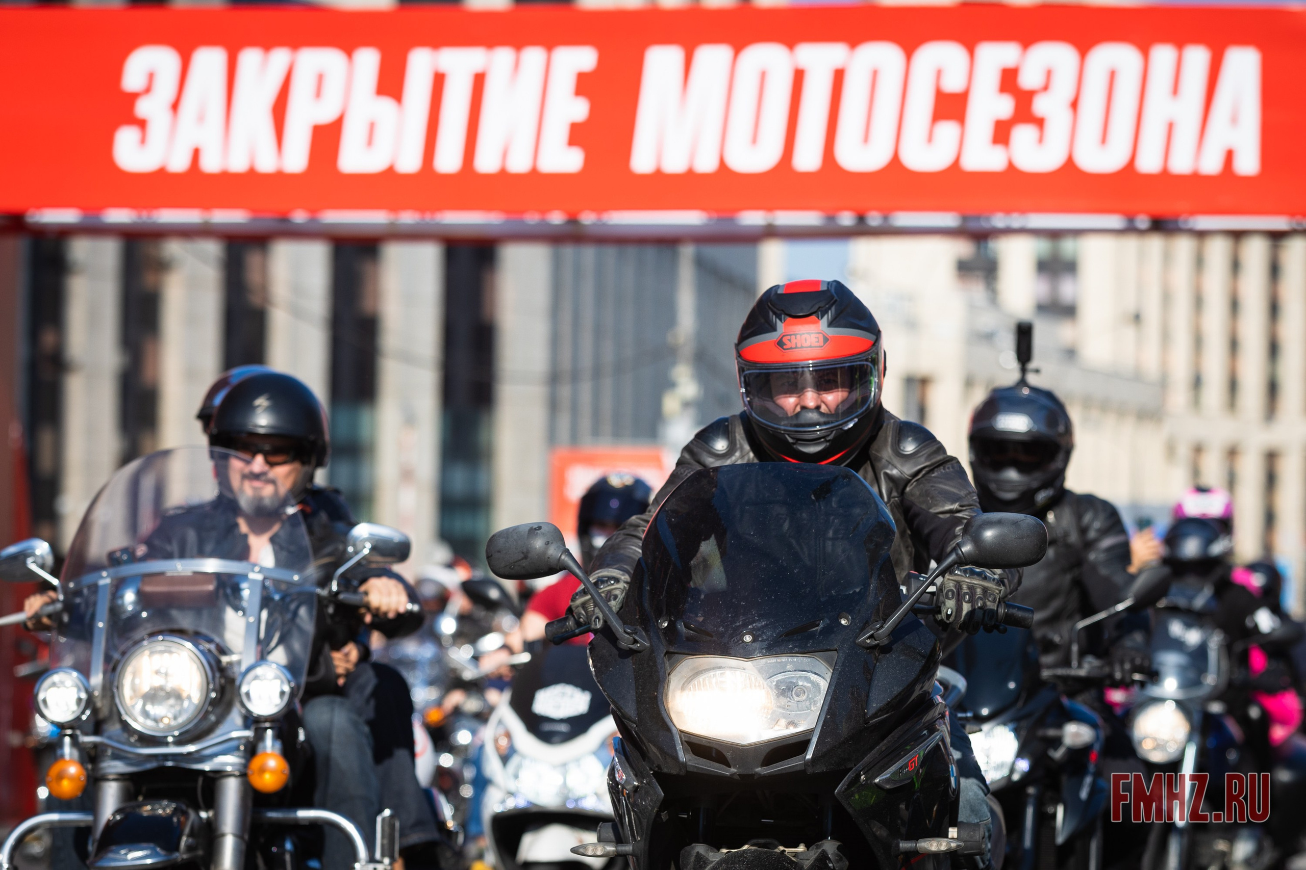 Закрытие Мотосезона 2023 на проспекте Академика Сахарова. Фотограф Владимир Охрименко