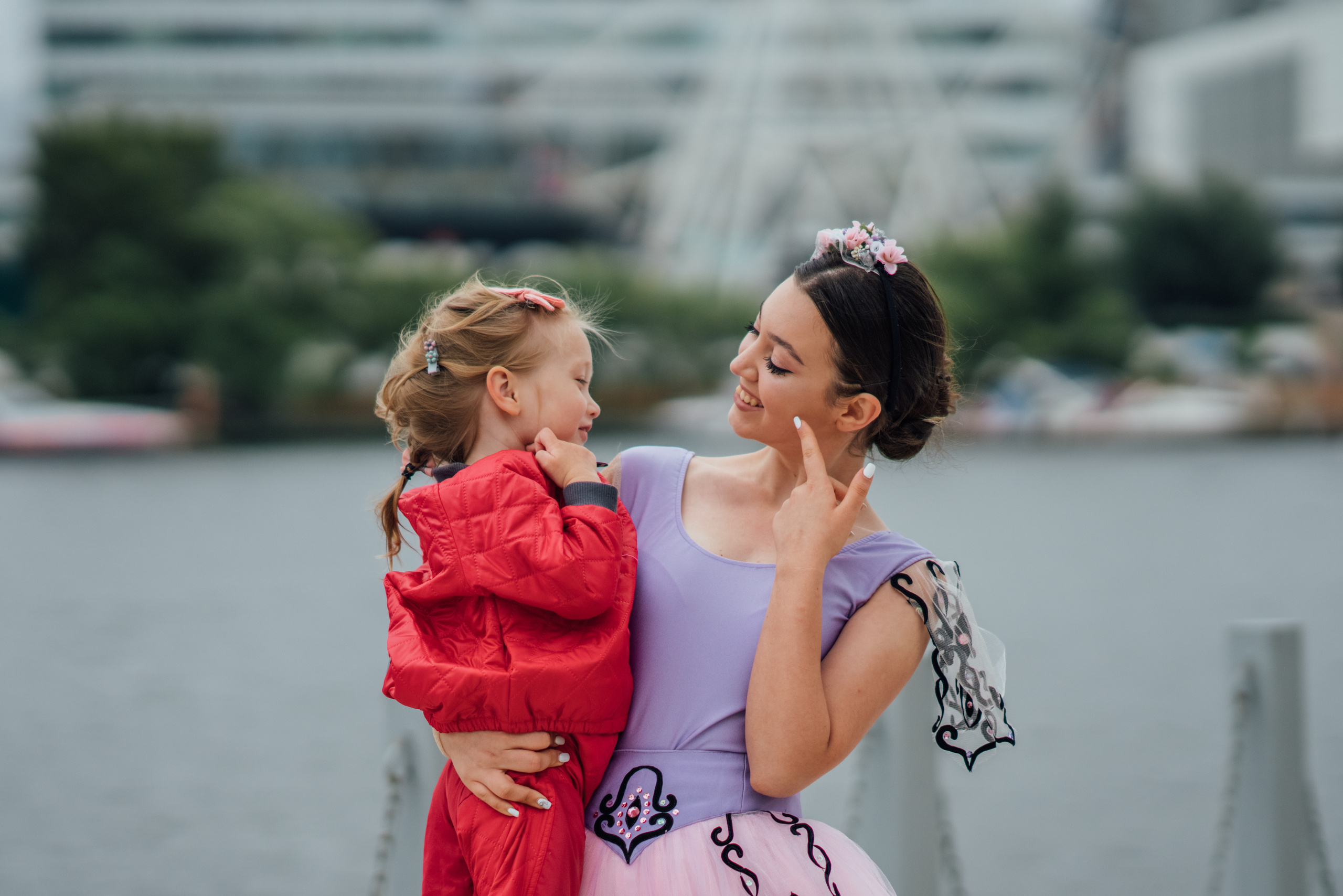 Моя БАЛЕРИНА или Парящая в воздухе Милана. Профессиональный детский и семейный фотограф в Москве Диля Грошева