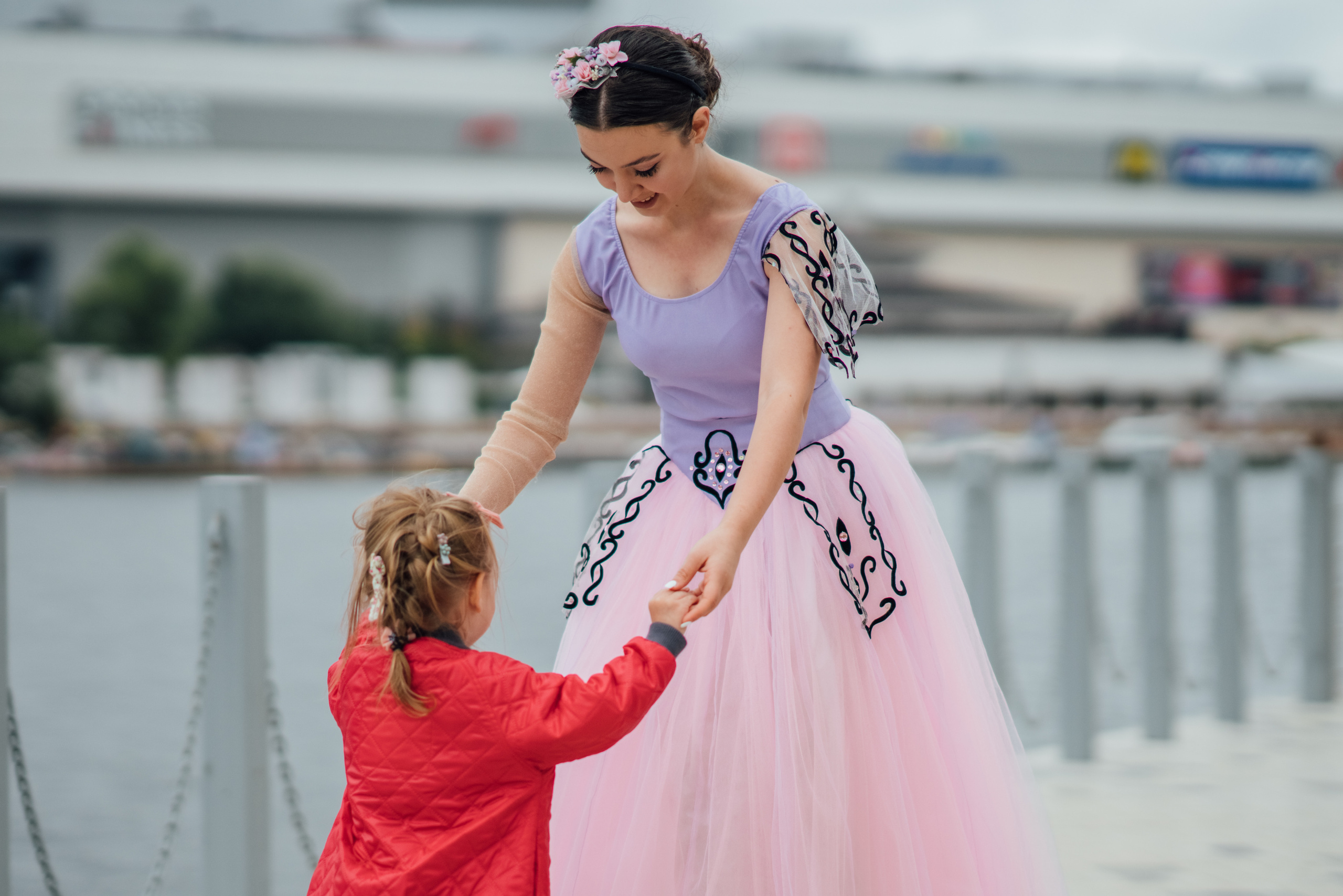 Моя БАЛЕРИНА или Парящая в воздухе Милана. Профессиональный детский и семейный фотограф в Москве Диля Грошева