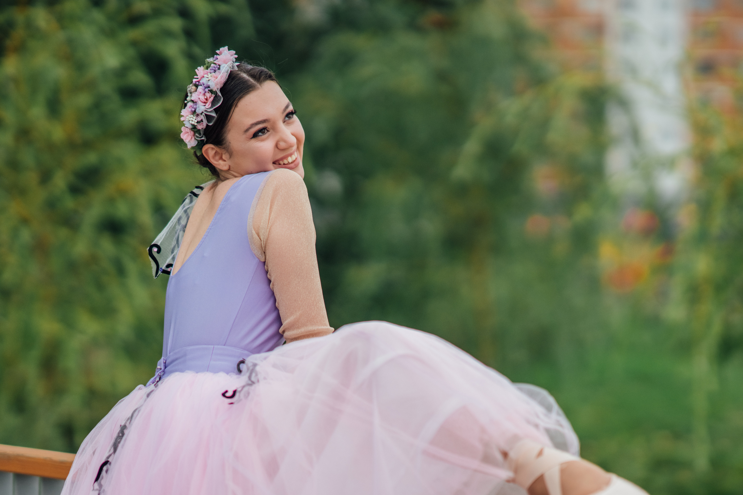 Моя БАЛЕРИНА или Парящая в воздухе Милана. Профессиональный детский и семейный фотограф в Москве Диля Грошева