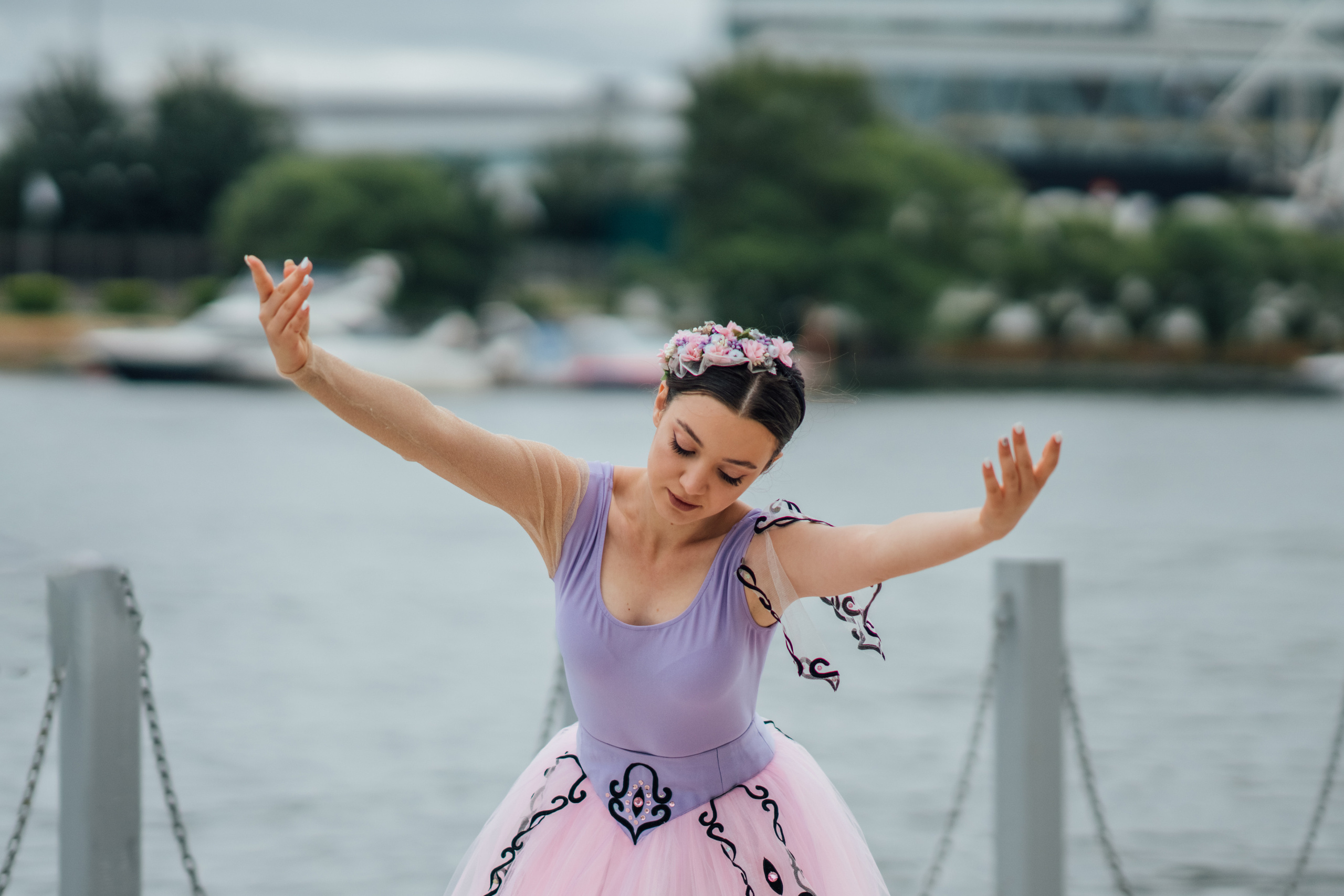 Моя БАЛЕРИНА или Парящая в воздухе Милана. Профессиональный детский и семейный фотограф в Москве Диля Грошева