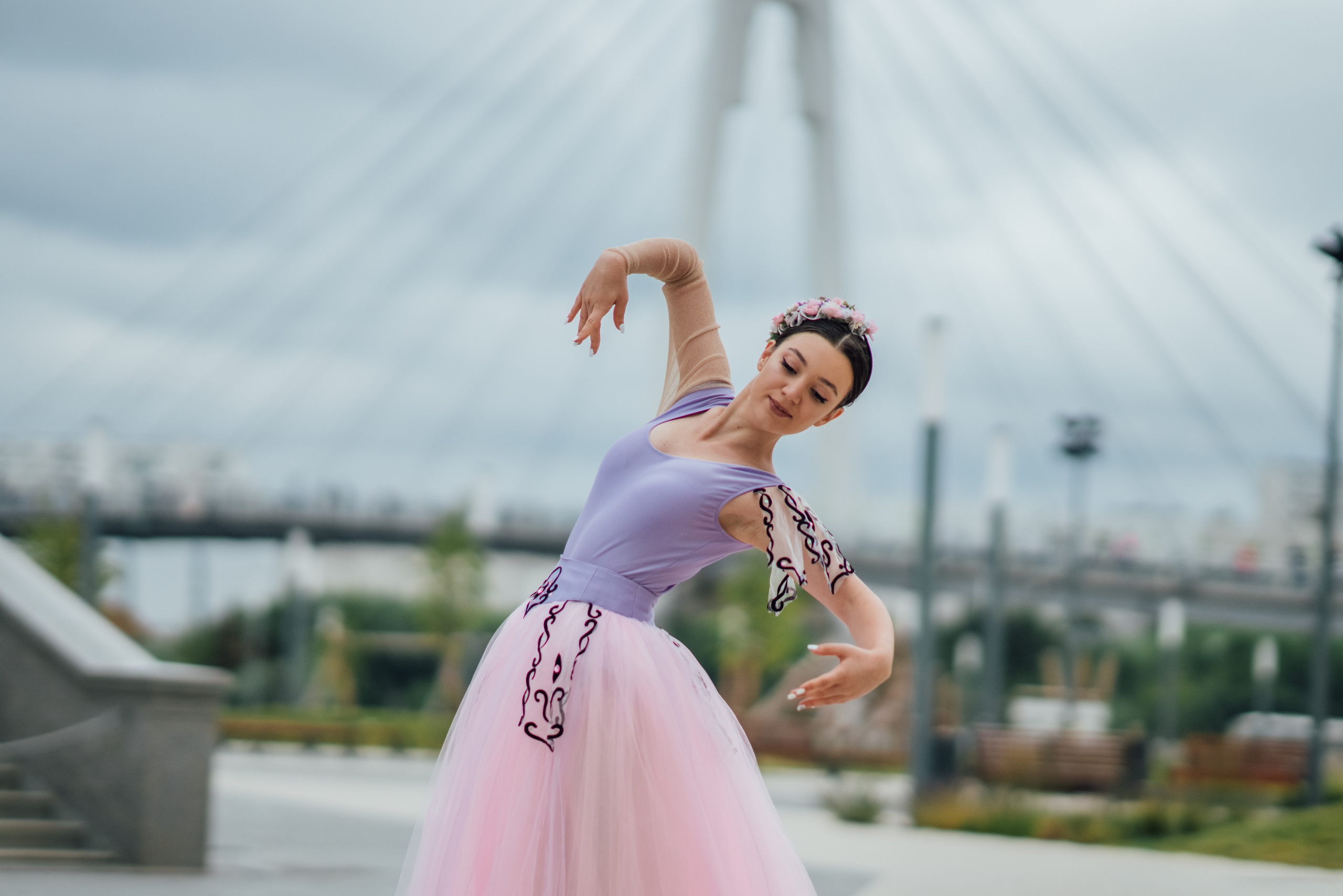 Моя БАЛЕРИНА или Парящая в воздухе Милана. Профессиональный детский и семейный фотограф в Москве Диля Грошева