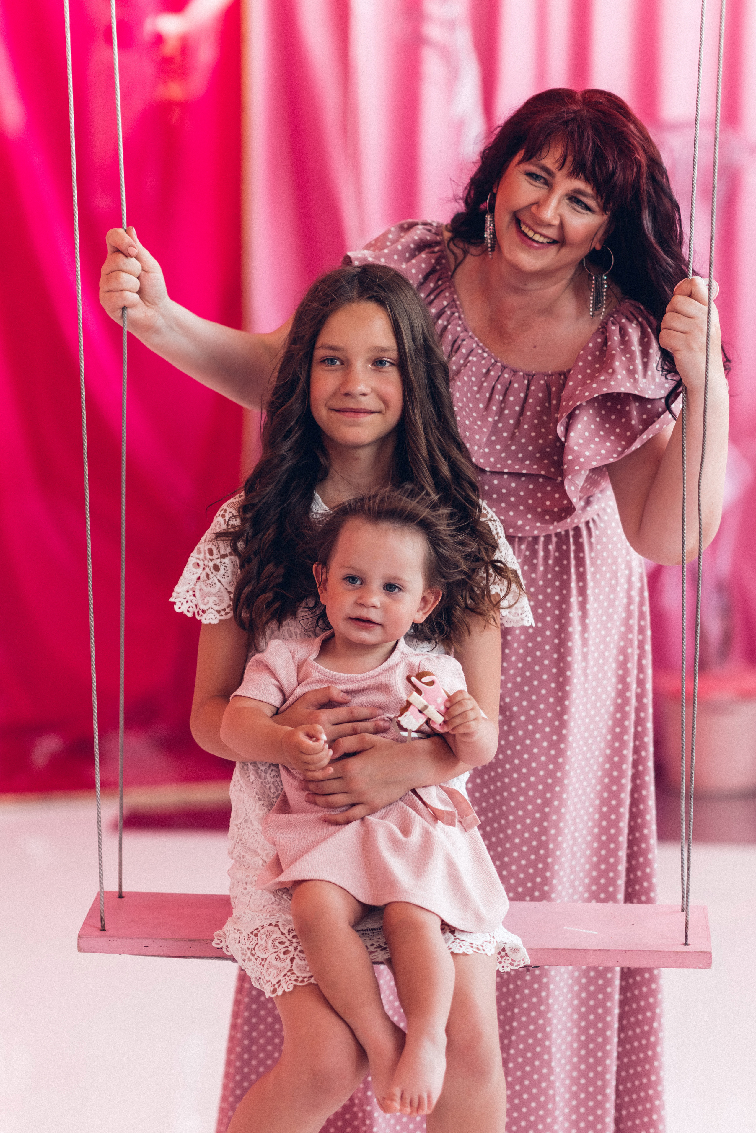 Pink Girls Party. Профессиональный детский и семейный фотограф в Москве Диля Грошева