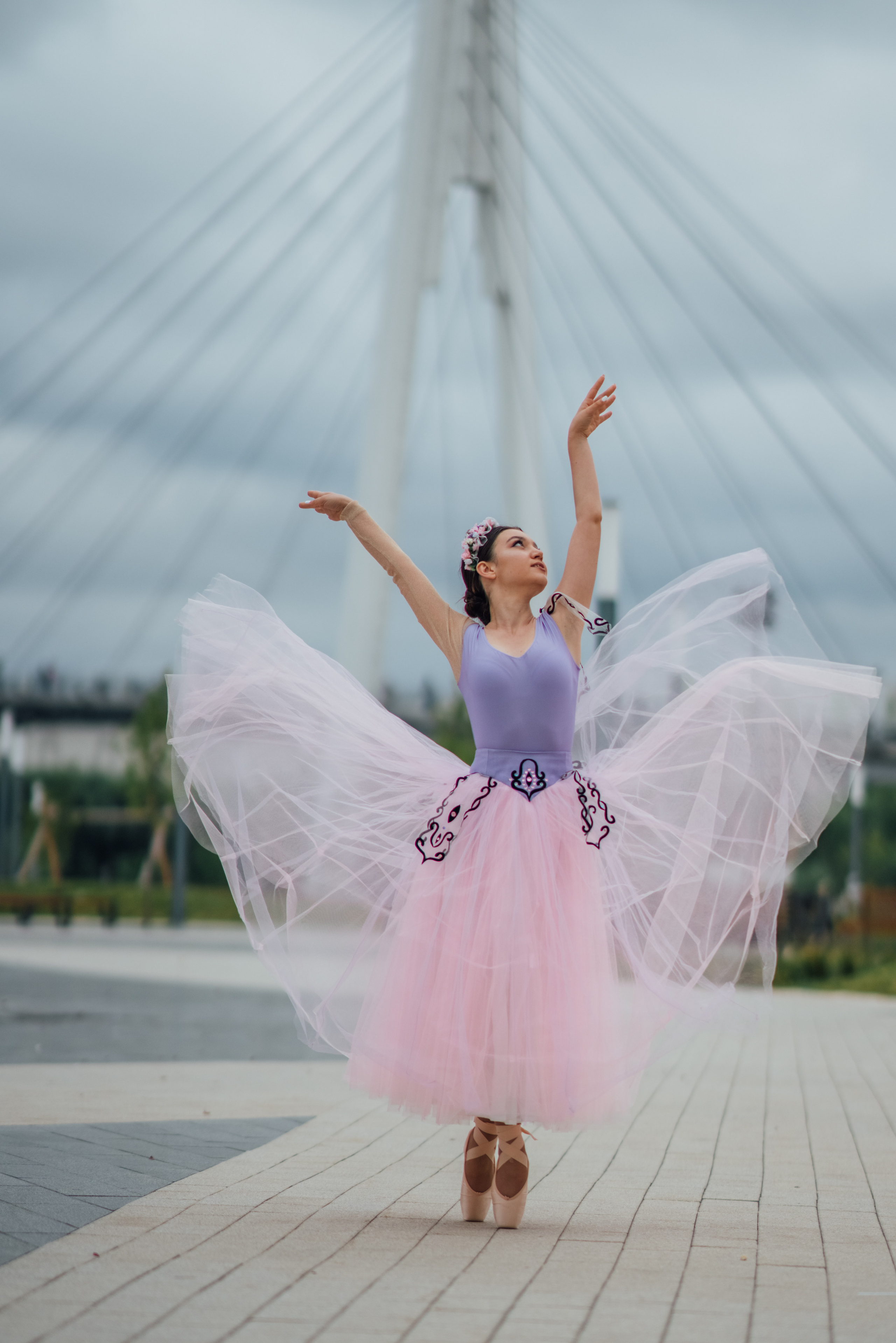 Моя БАЛЕРИНА или Парящая в воздухе Милана. Профессиональный детский и семейный фотограф в Москве Диля Грошева