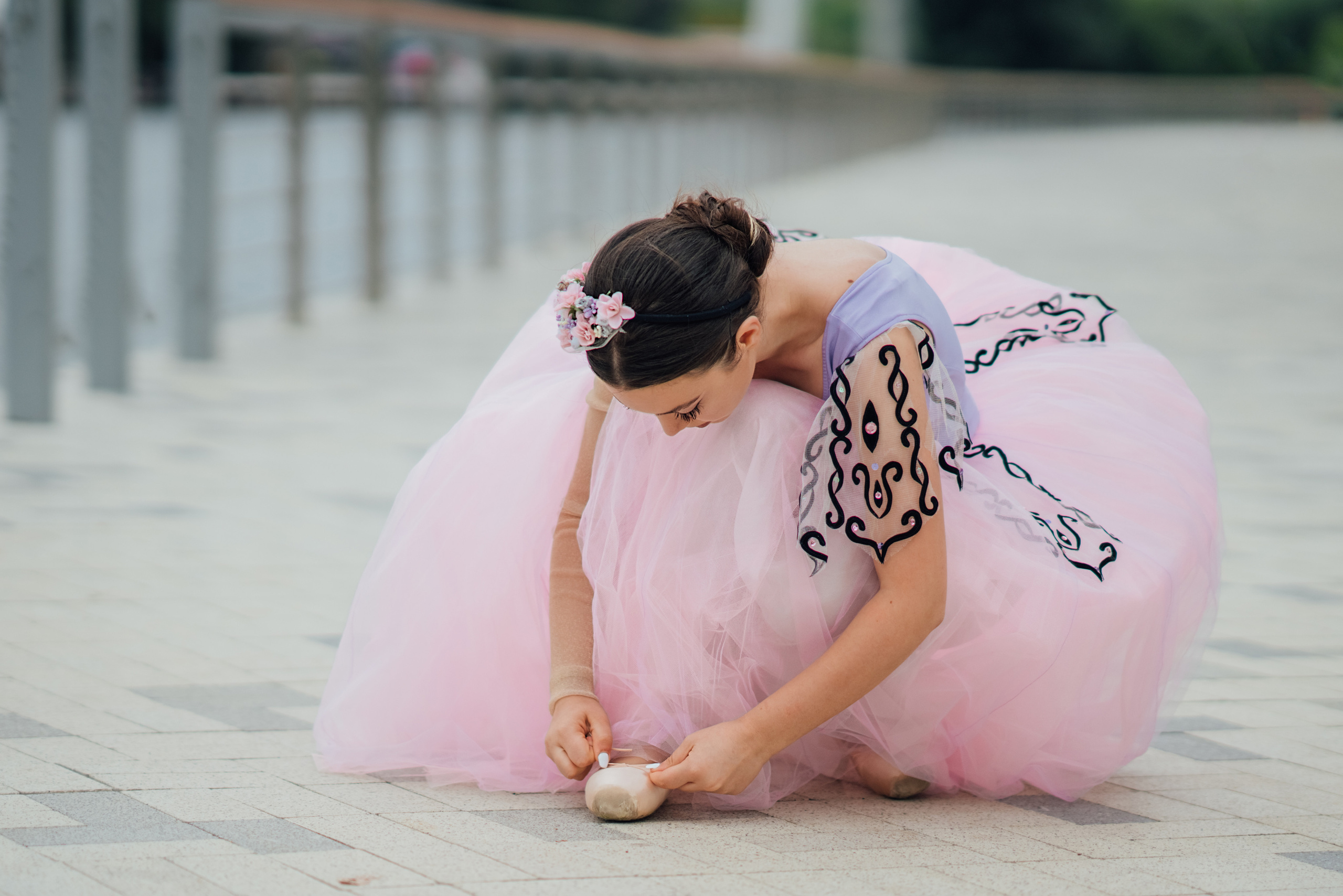 Моя БАЛЕРИНА или Парящая в воздухе Милана. Профессиональный детский и семейный фотограф в Москве Диля Грошева