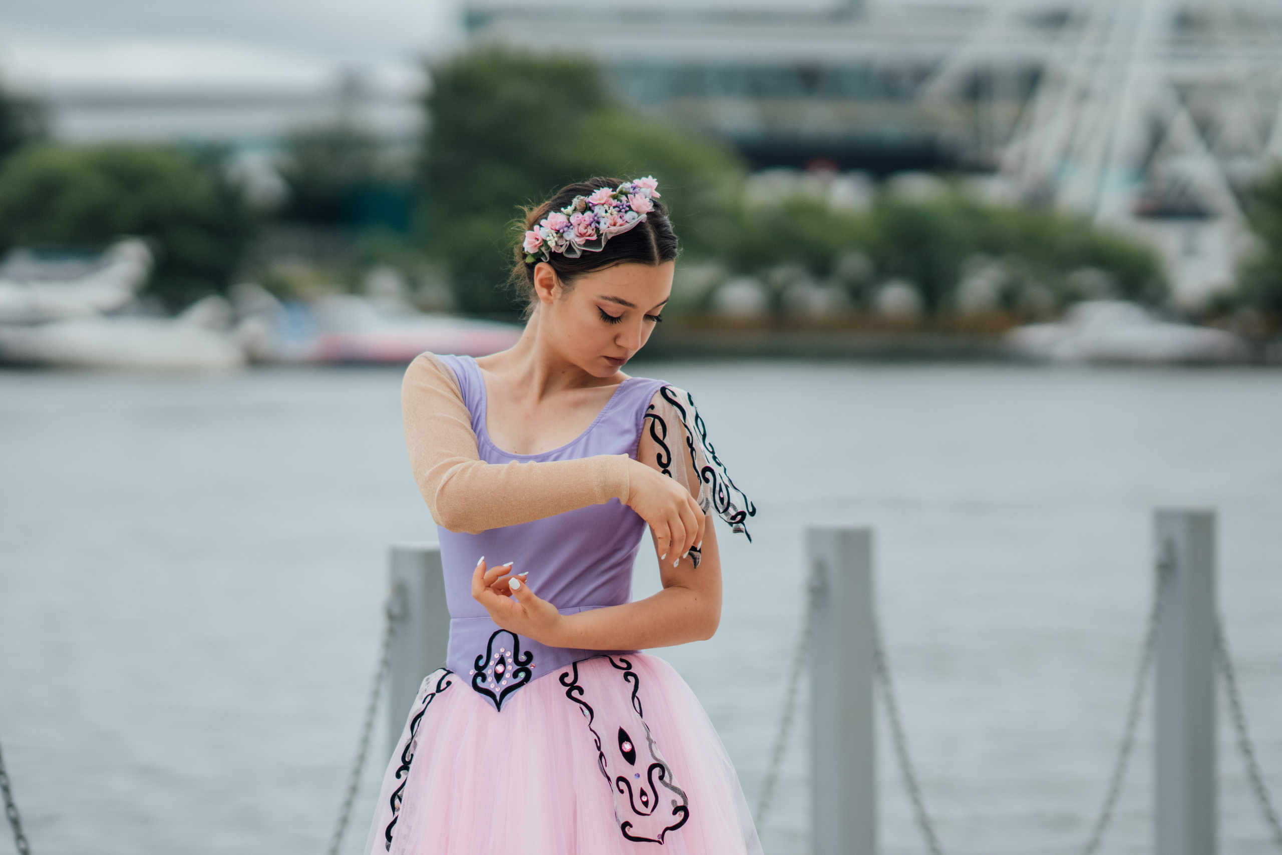 Моя БАЛЕРИНА или Парящая в воздухе Милана. Профессиональный детский и семейный фотограф в Москве Диля Грошева