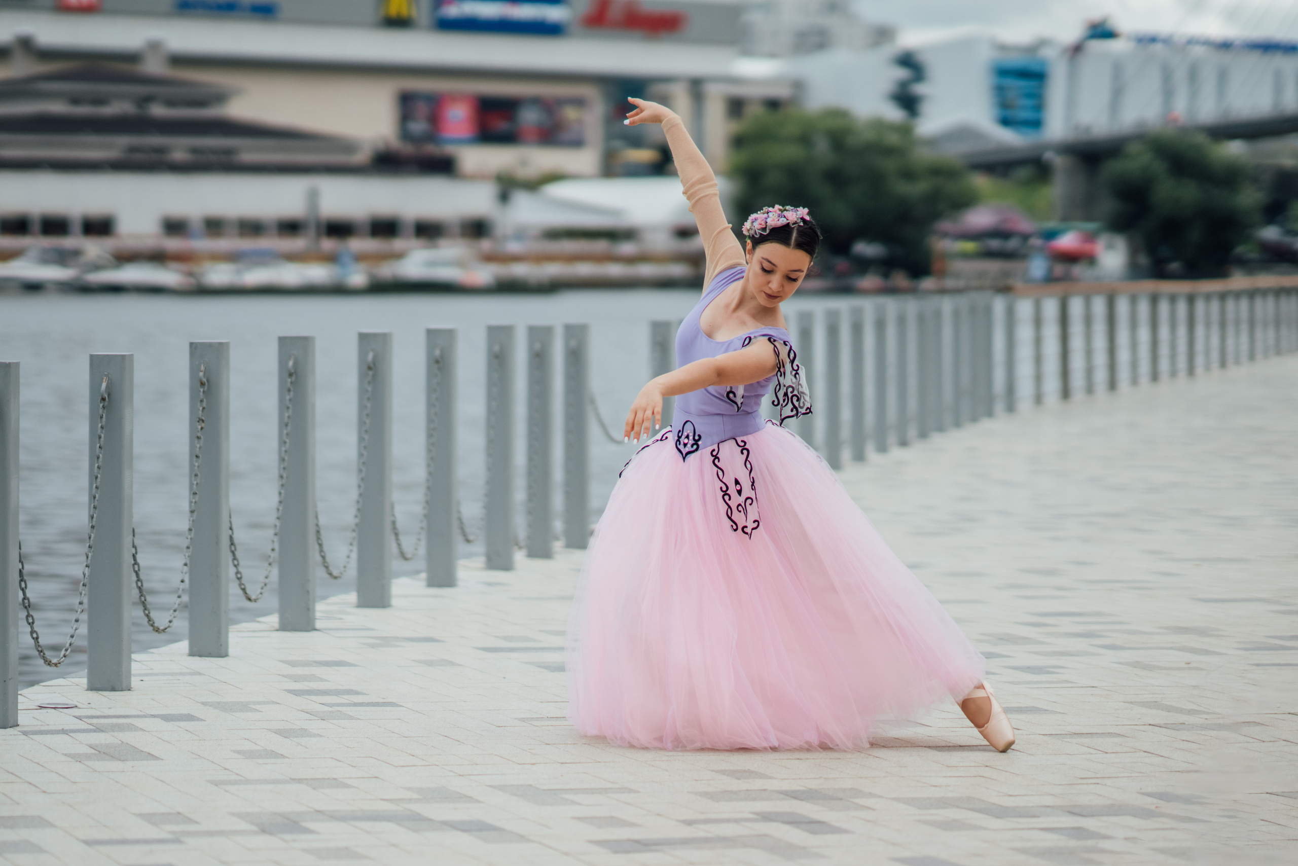 Моя БАЛЕРИНА или Парящая в воздухе Милана. Профессиональный детский и семейный фотограф в Москве Диля Грошева