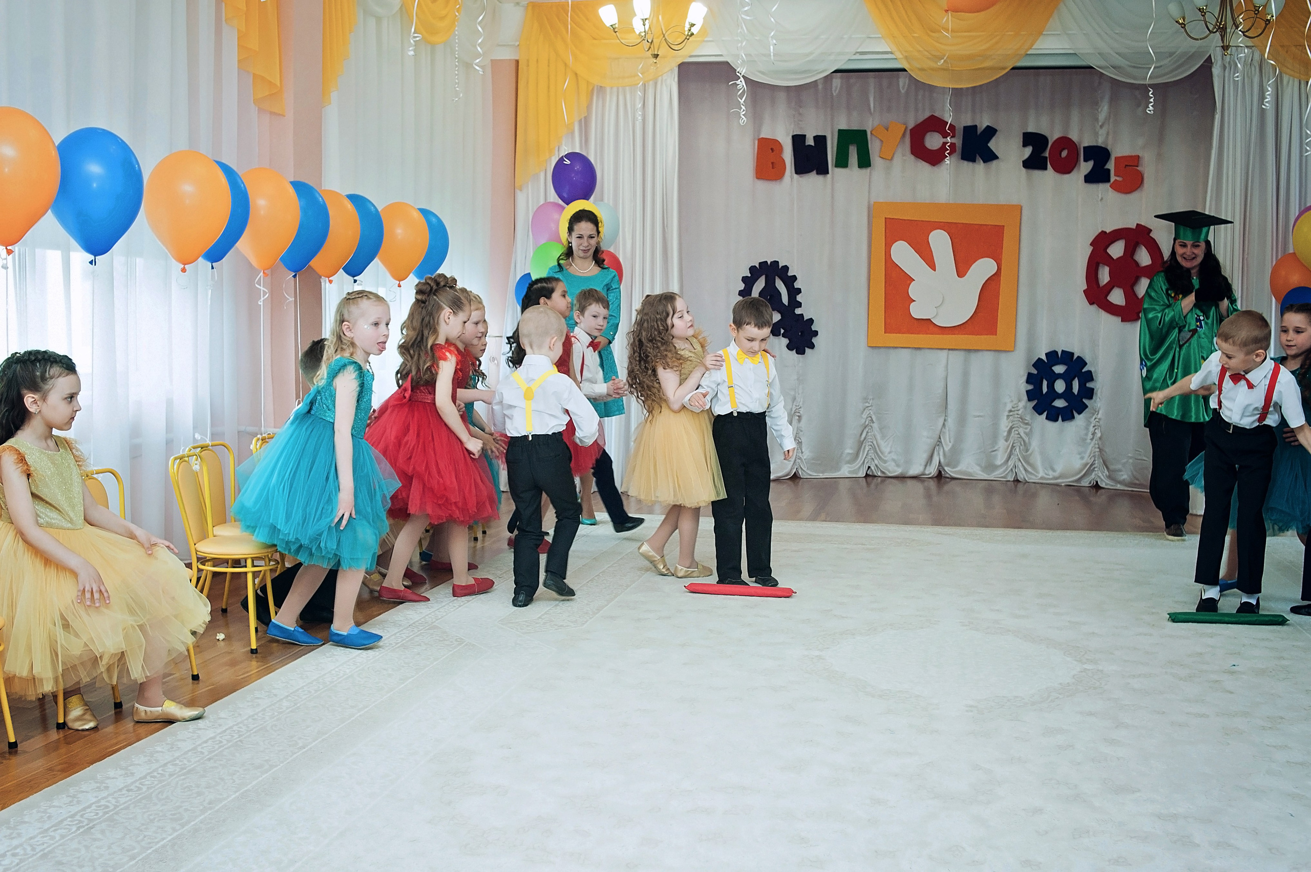 Выпускные в детском саду. Фотограф Санкт-Петербург