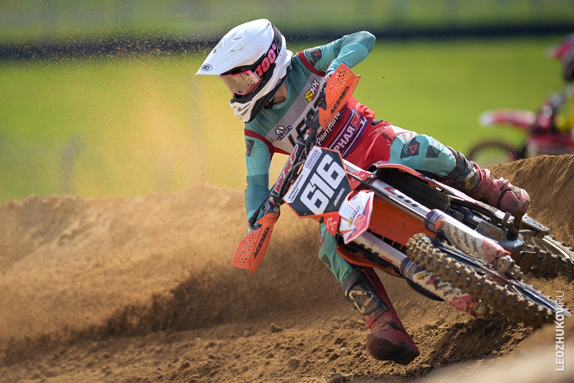 1 round of ММТ RGP russian motocross championships. Sports photographer Leonid Zhukov