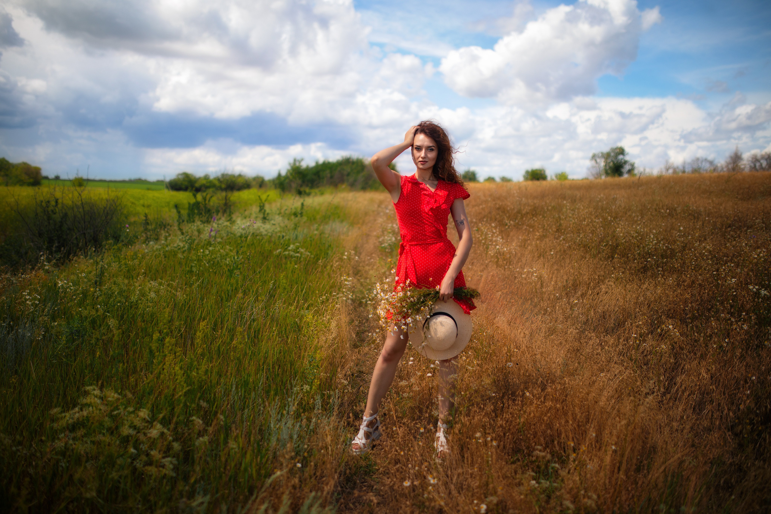 Съемка с Анастасией на природе в формате для «себя»