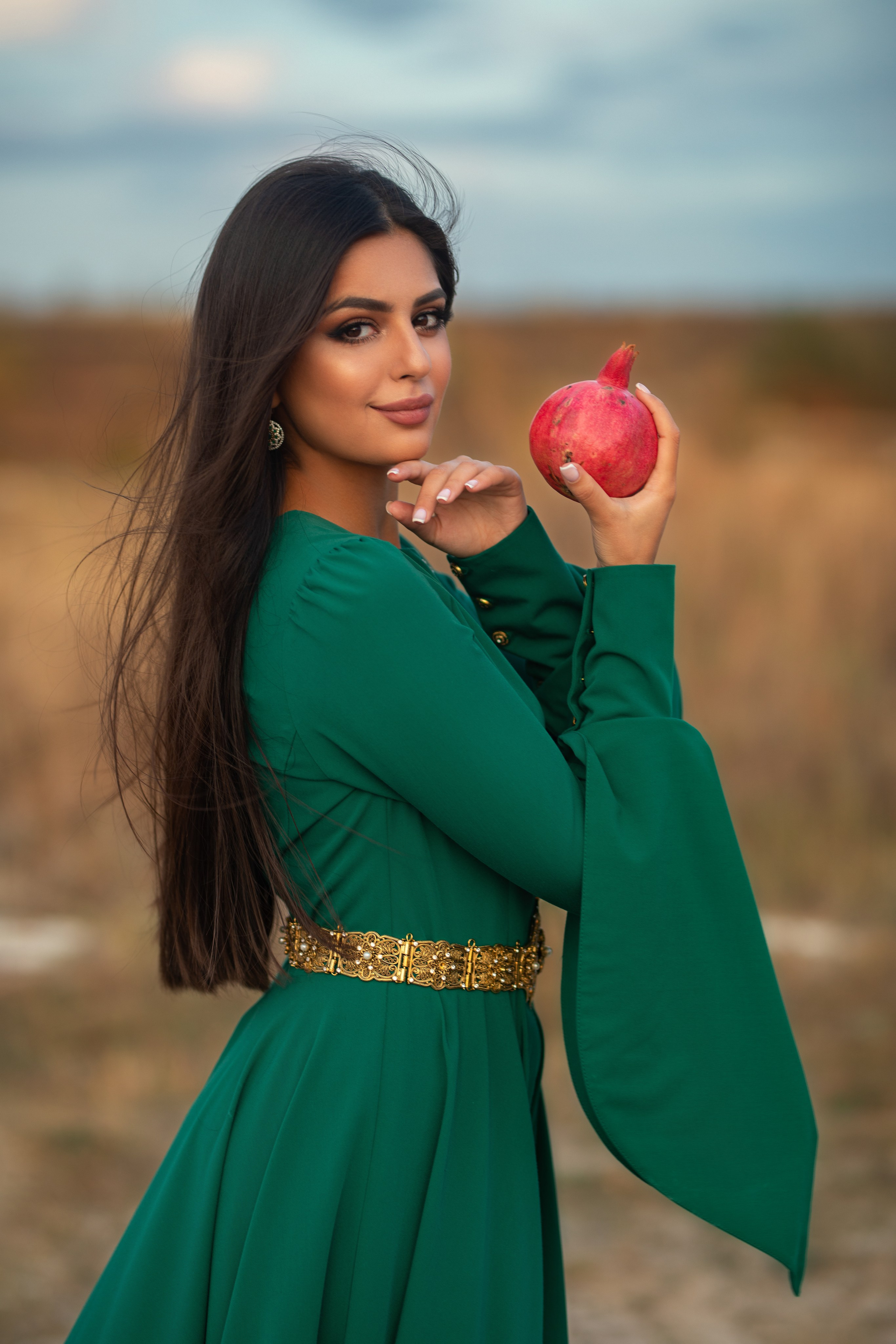 Вечерняя съемка с Джулией на природе в формате для «себя»