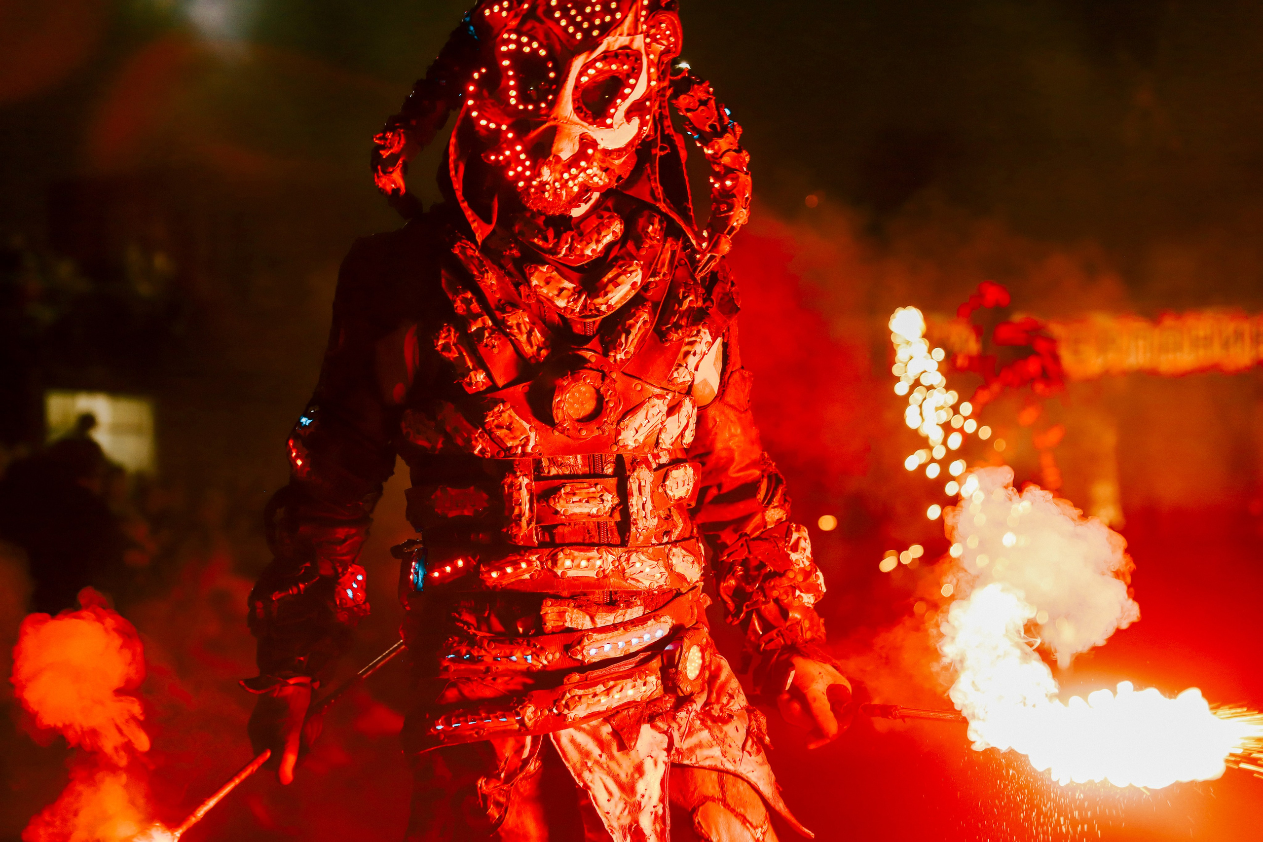 Съемки каскадерских шоу