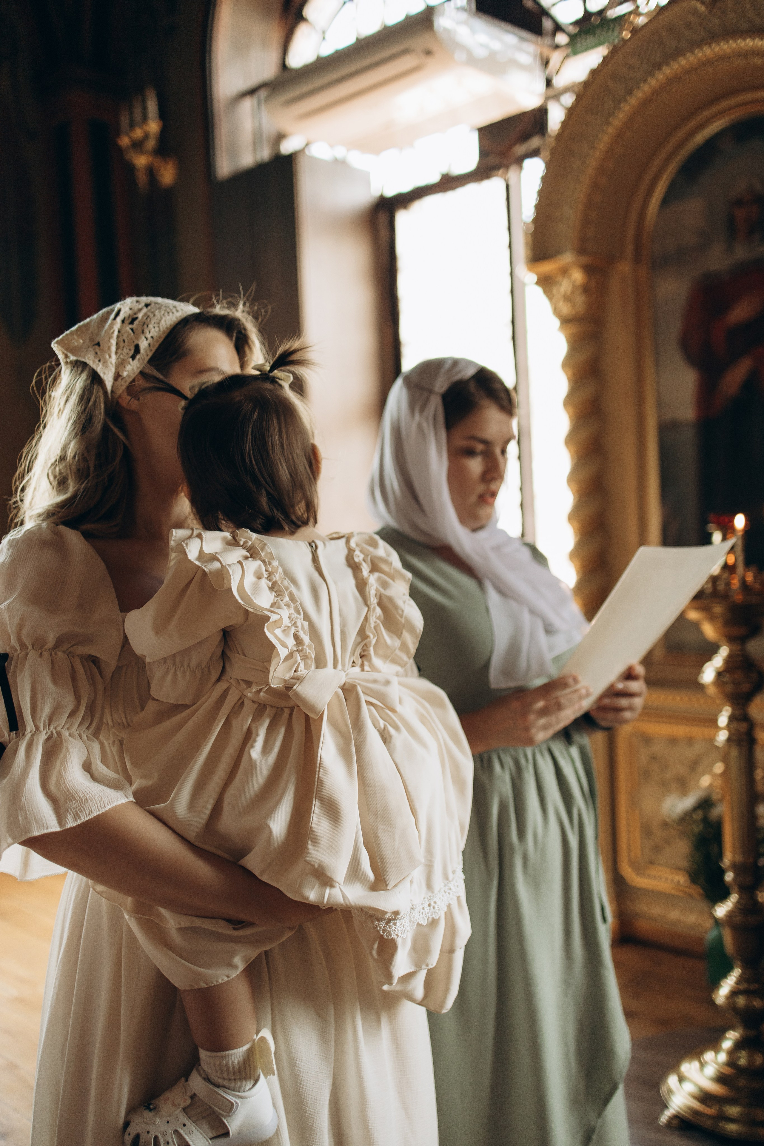 Крещение Стефании. Самый теплый фотограф в Краснодаре Рябоконь Ксения