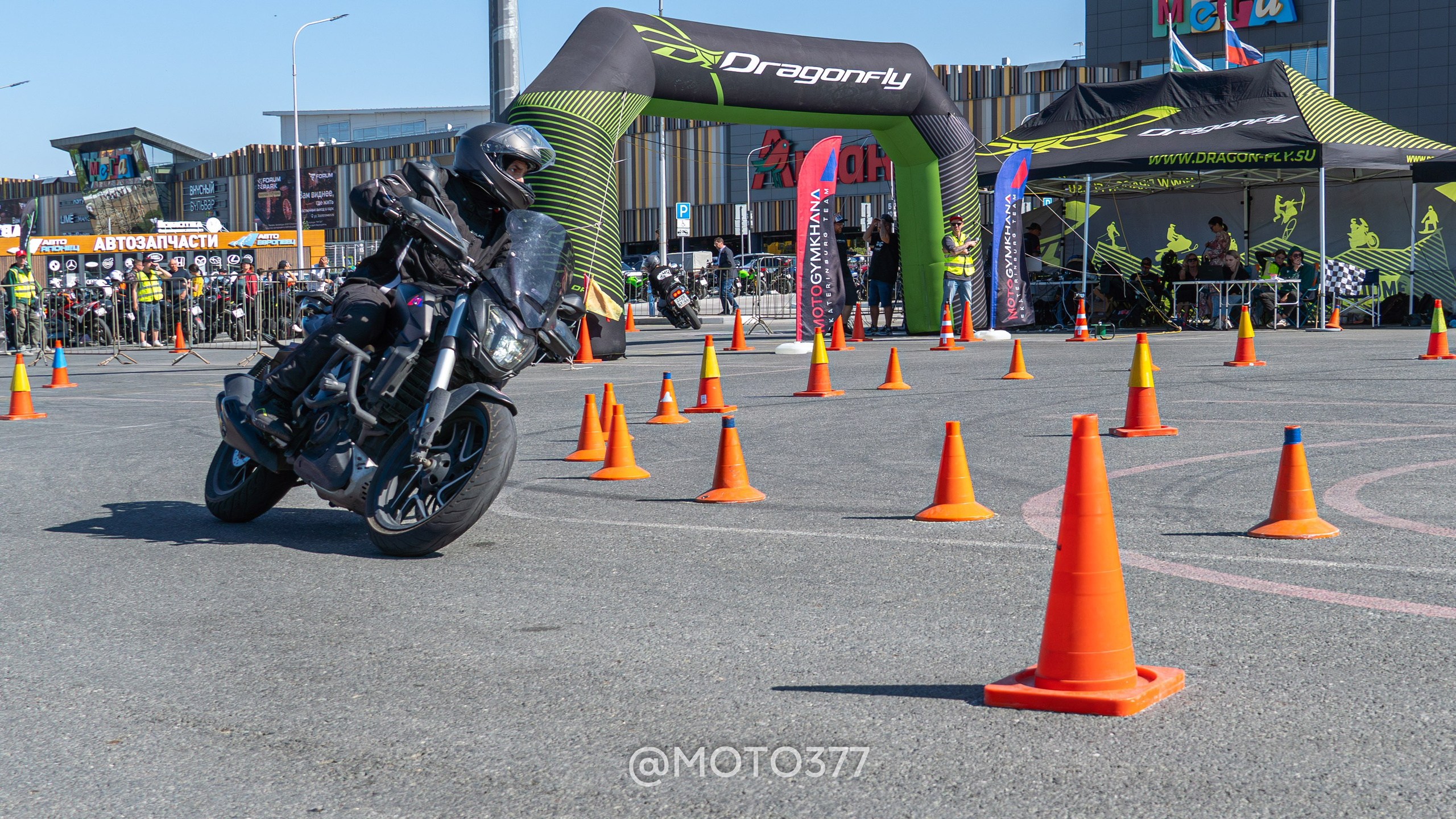 Motogymkhana CUP 1 Ekat 2025. Moto377