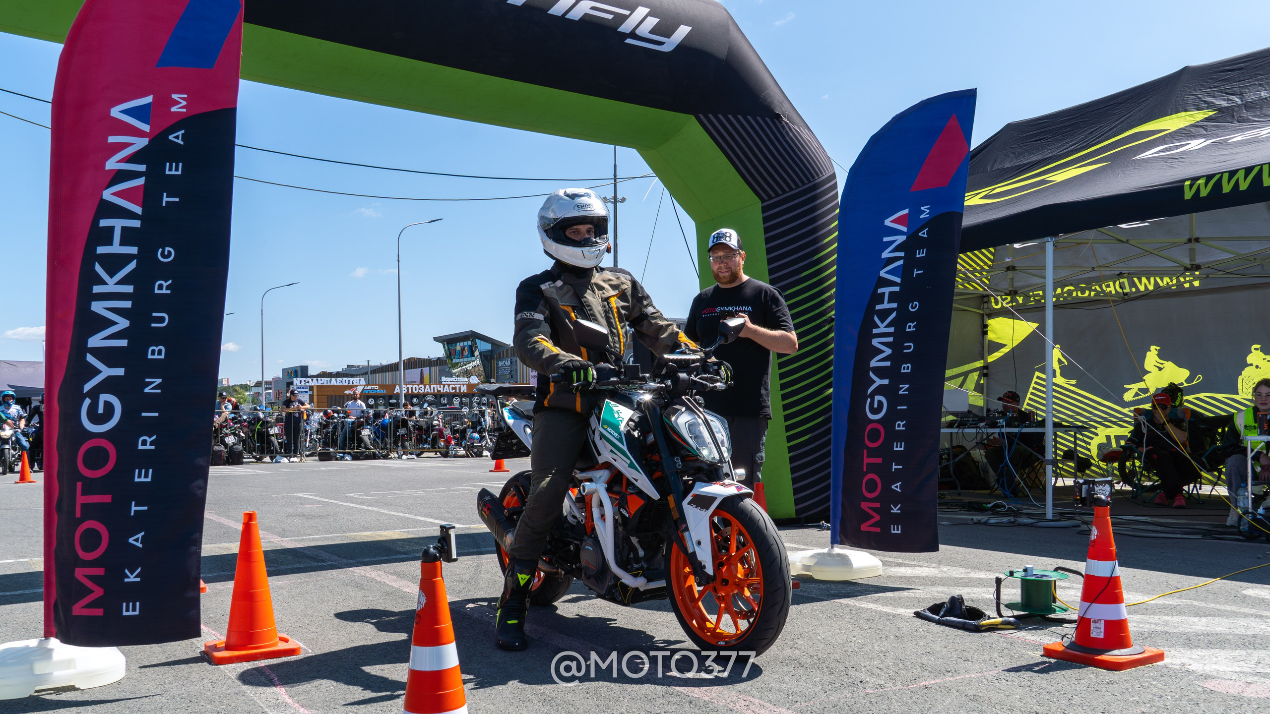 Motogymkhana CUP 1 Ekat 2025. Moto377