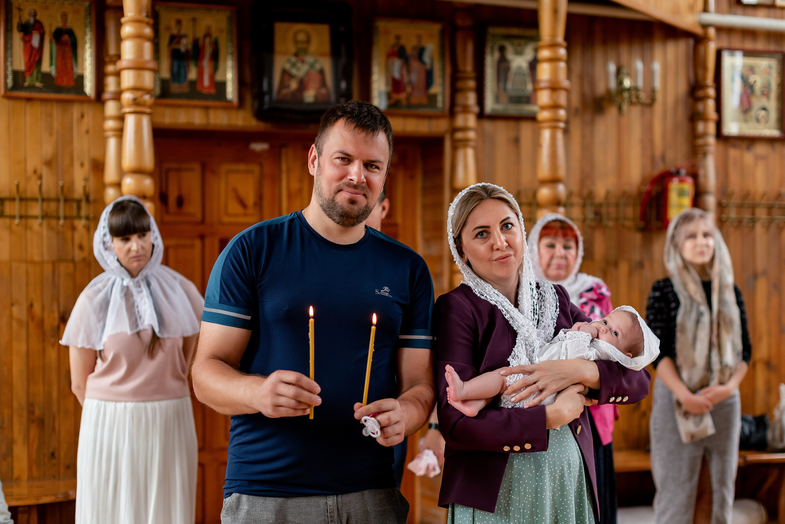 Крещение Ксении. Фотограф Татьяна Иванчикова