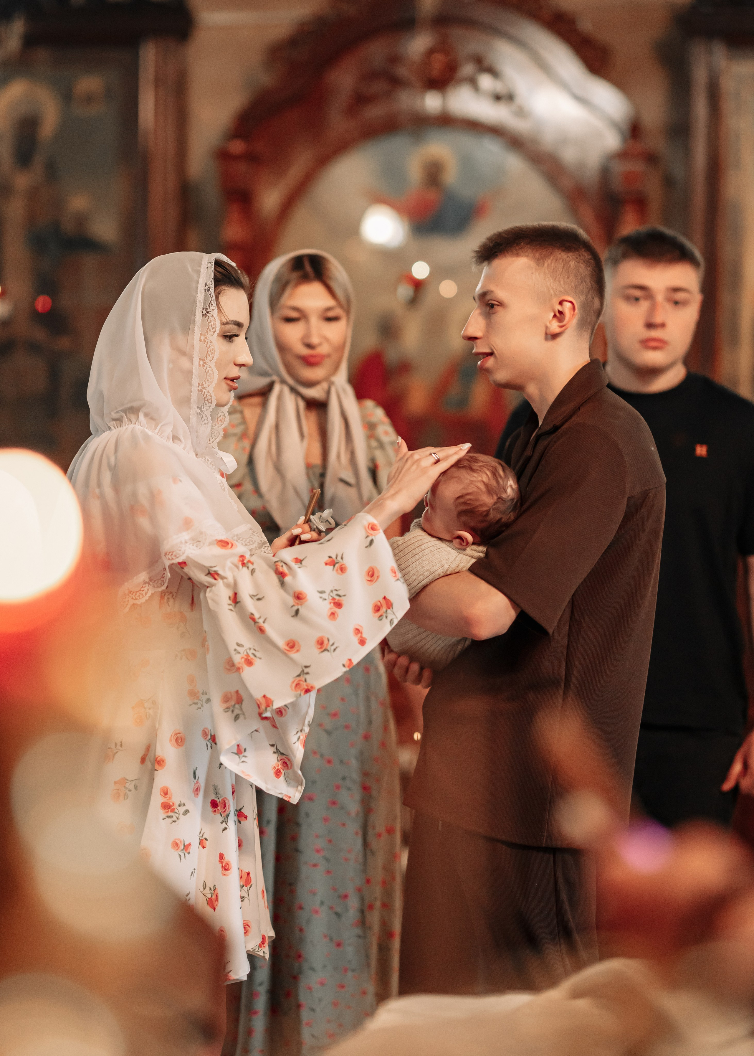 Таинство Крещения. Крамер Юлиана детский и семейный фотограф