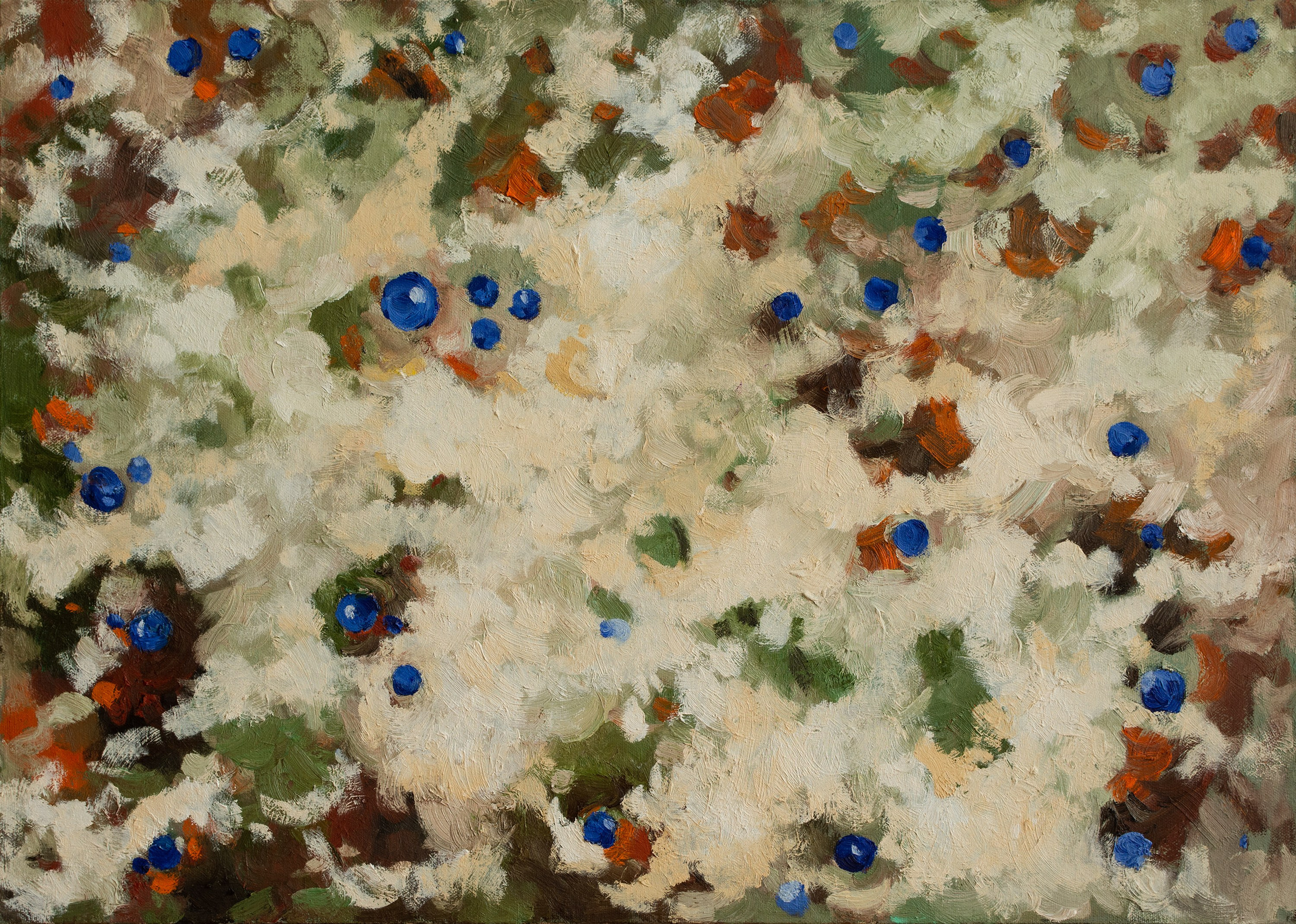 "Тундра" холст, масло 50х70см, 2025г