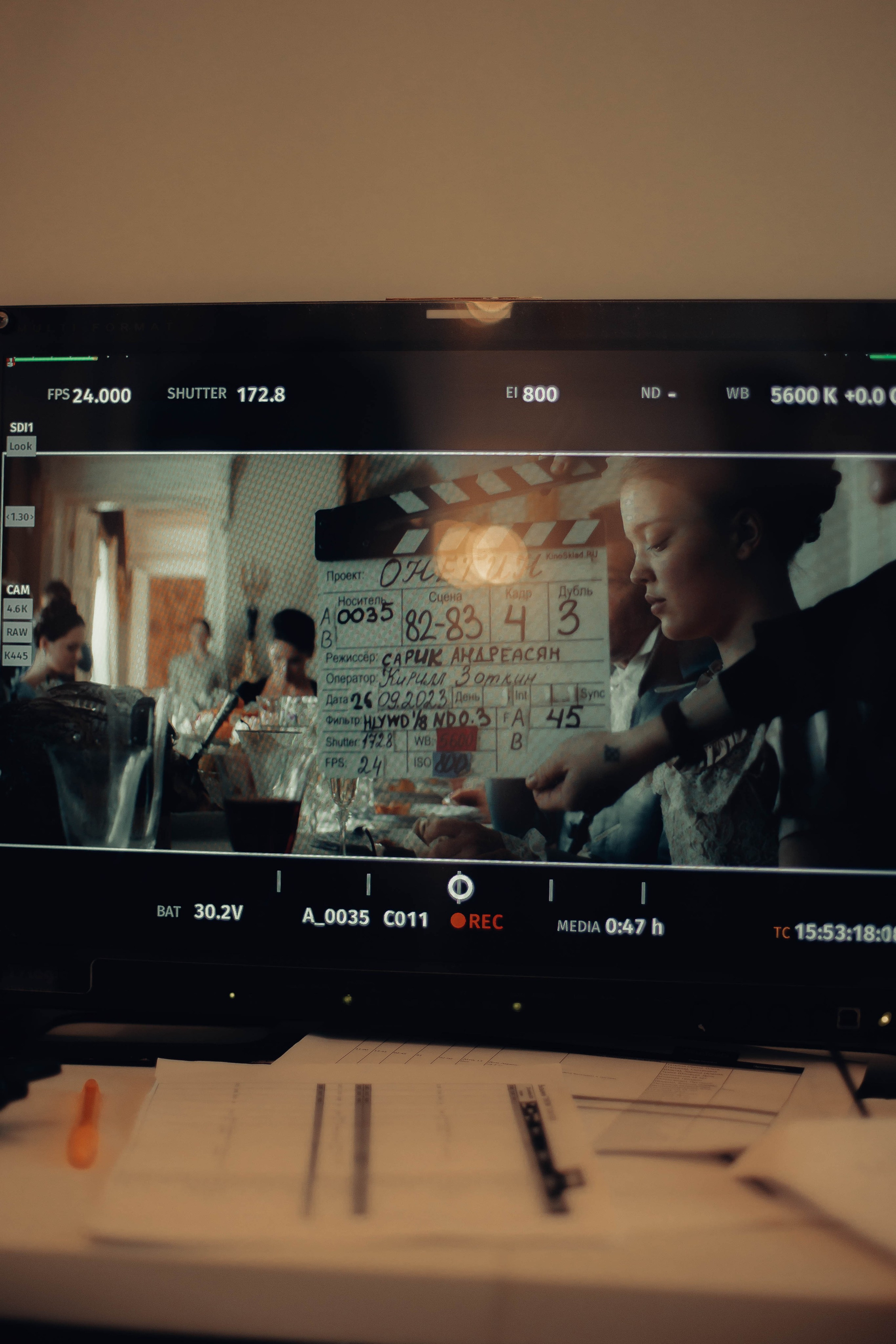 Бэкстейдж с фильма «Онегин». Фотограф Veronika Potaseva