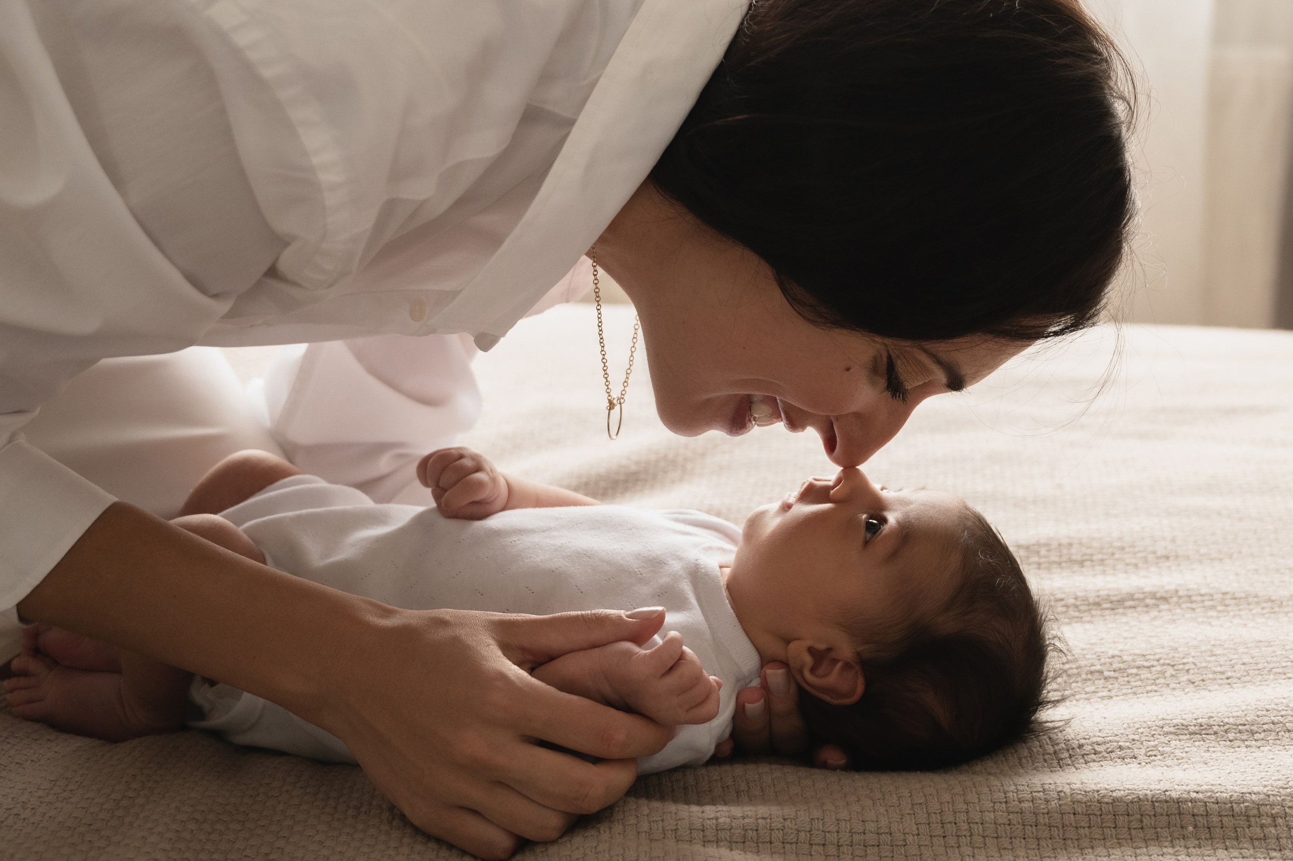 Лайфстаил дома. Фотограф новорожденных малышей в Санкт-Петербурге