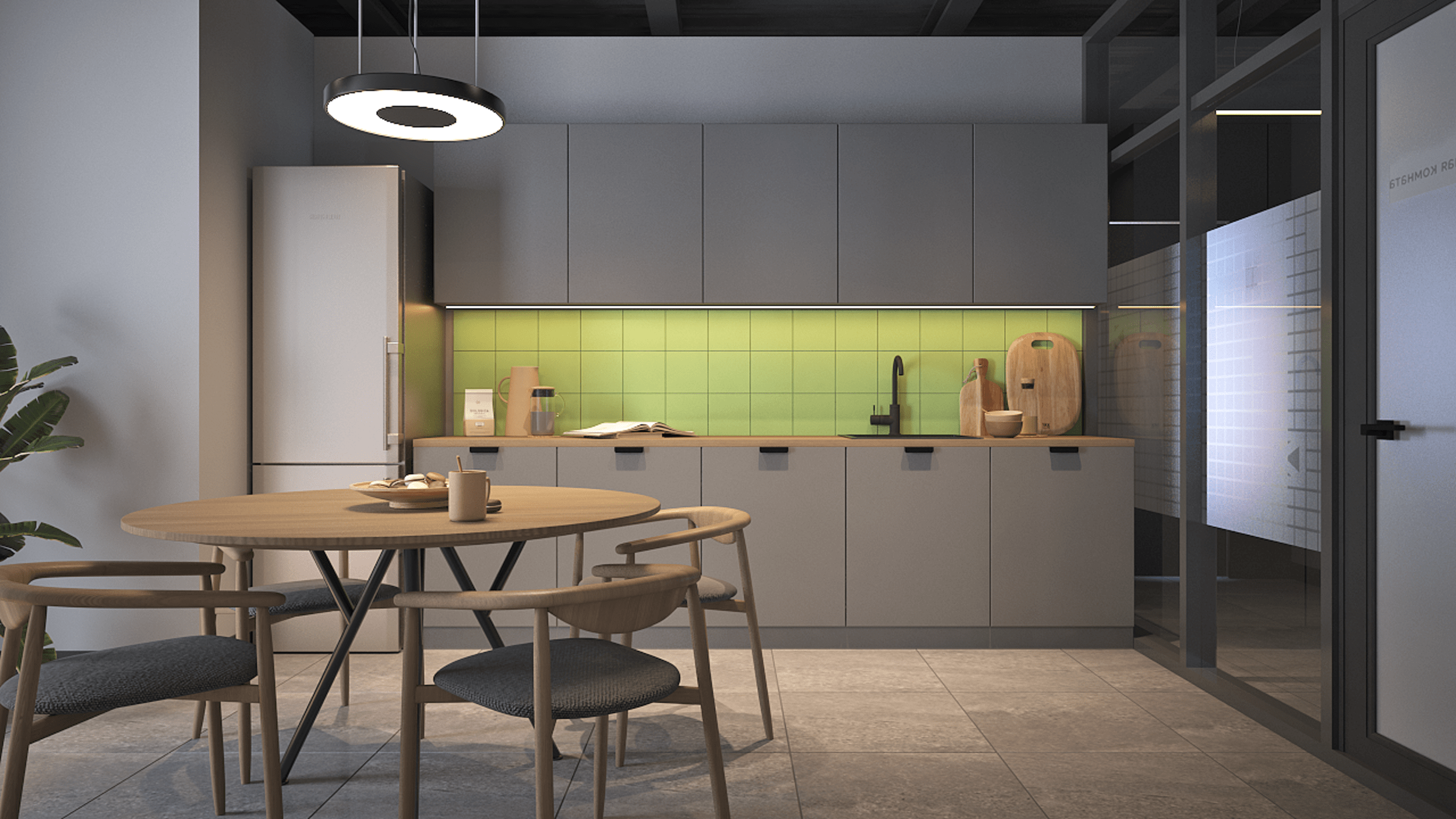 Офис компании Oknova. RASEN DESIGN. Архитектурные проекты зданий, интерьеров и благоустройства