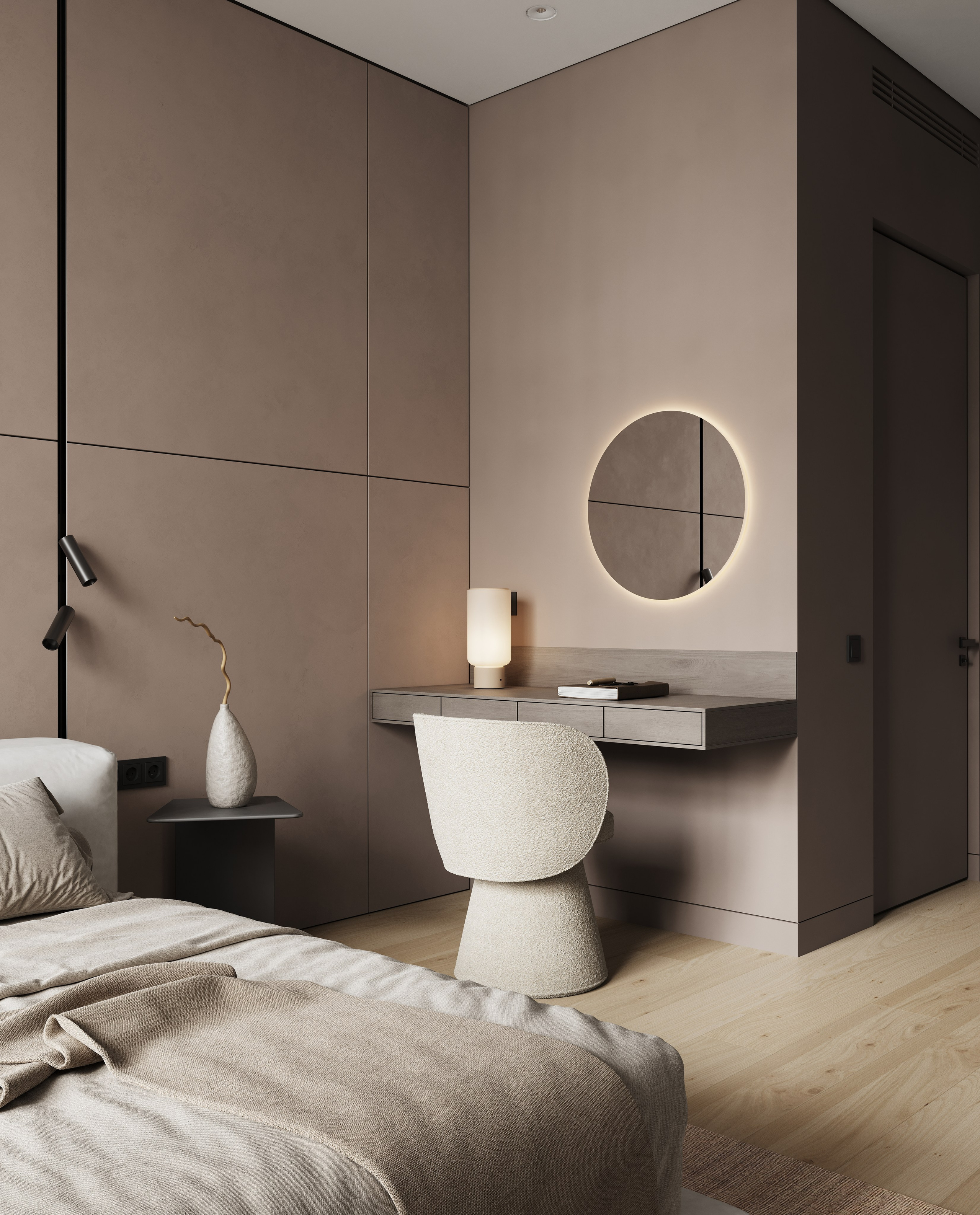 Republic Master-bedroom| Balcon Studio. Середа Юлия | Визуализация