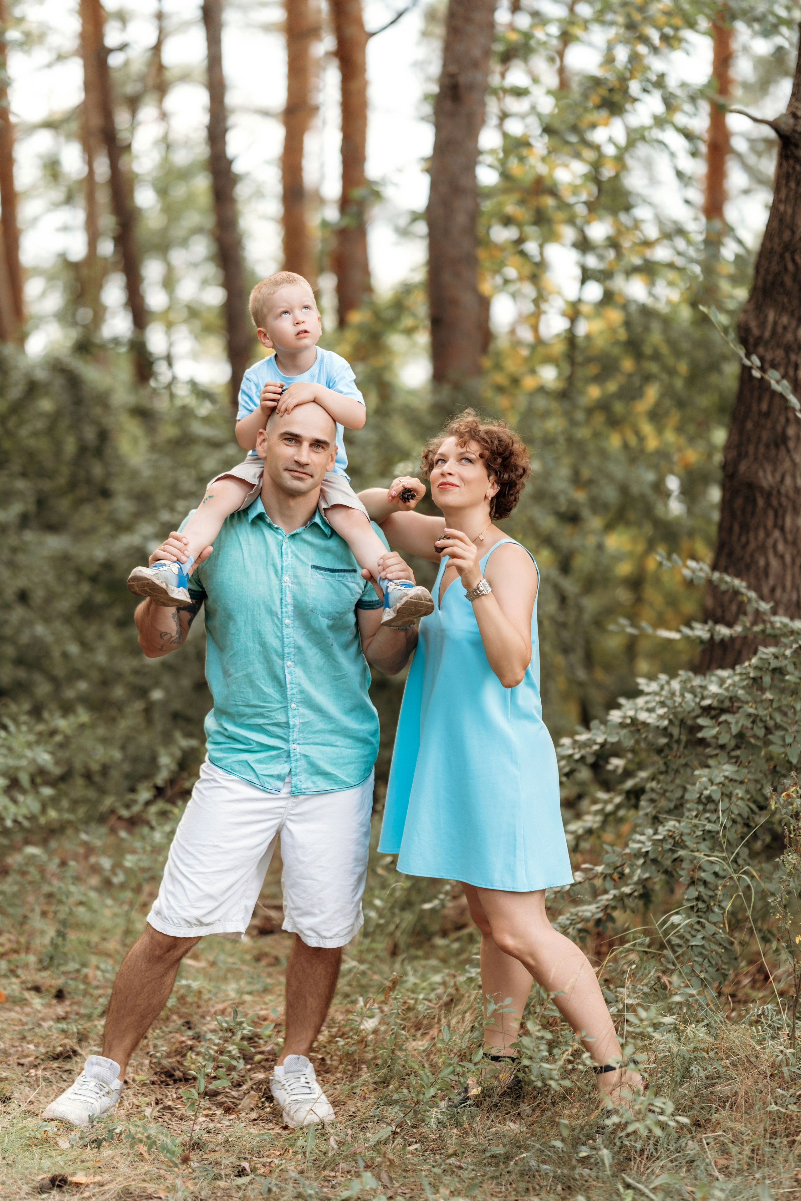 Семья на природе. Семейный и свадебный фотограф в Ульяновске Арина Авдеева